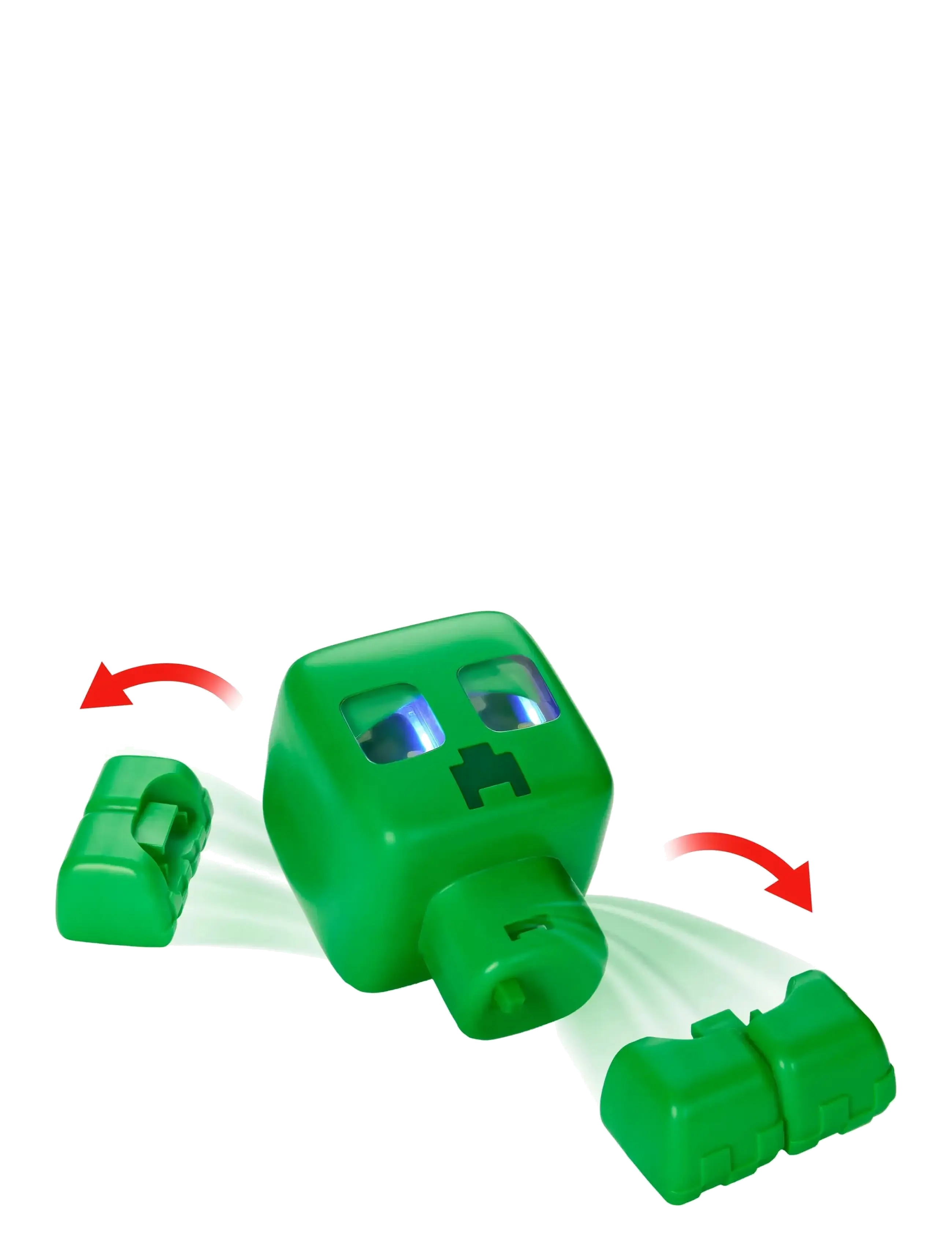 Minecraft - Minecraft My Pet Creeper Interactive Toy Action Figure with Lights, Sounds & Exploding Action - spiel-sets - multi color - 4