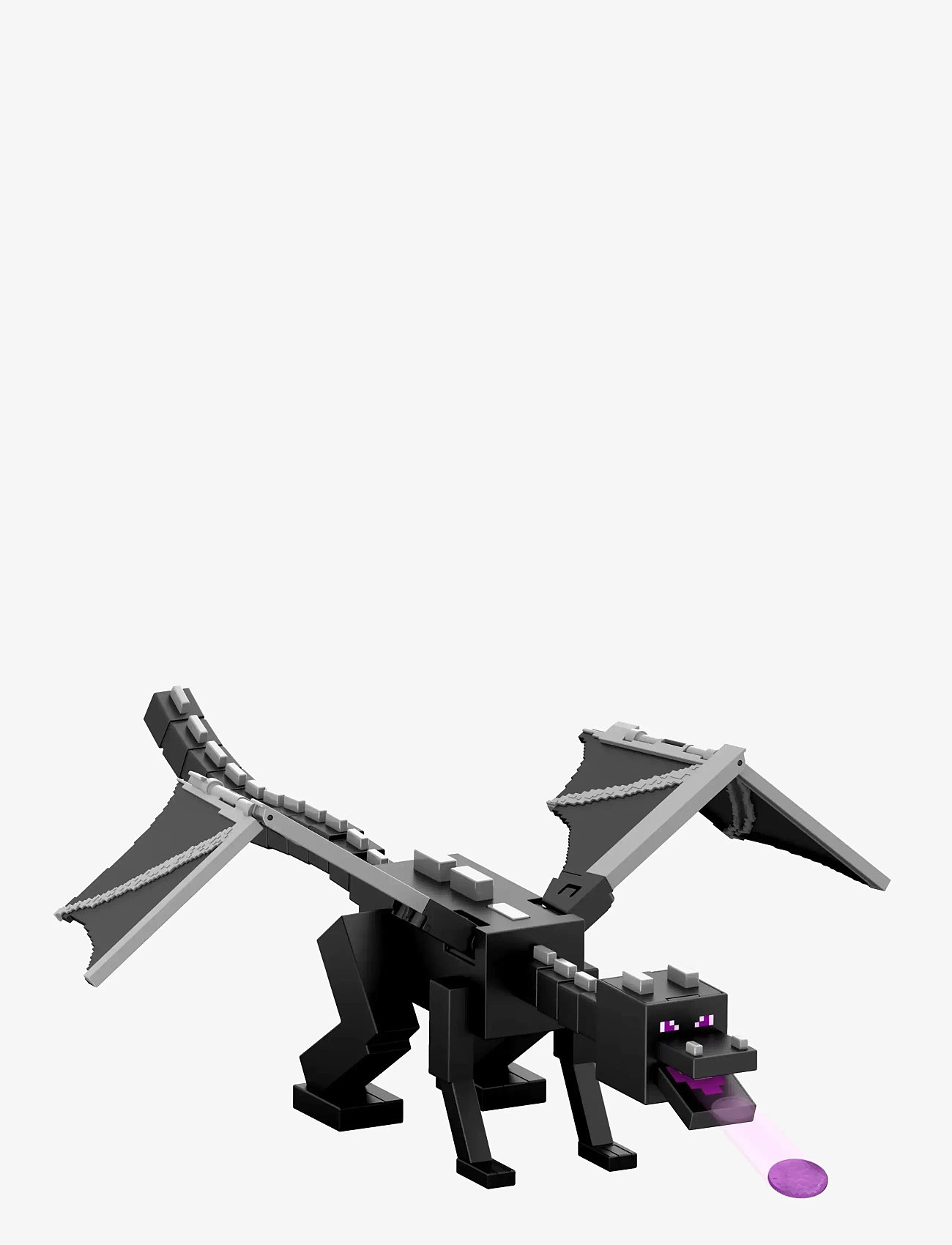 Minecraft - Minecraft Dragon’s Breath Attack Ender Dragon Action Figure with 10 Discs, 20-inch Wingspan - actionfigurer - multicolor - 0