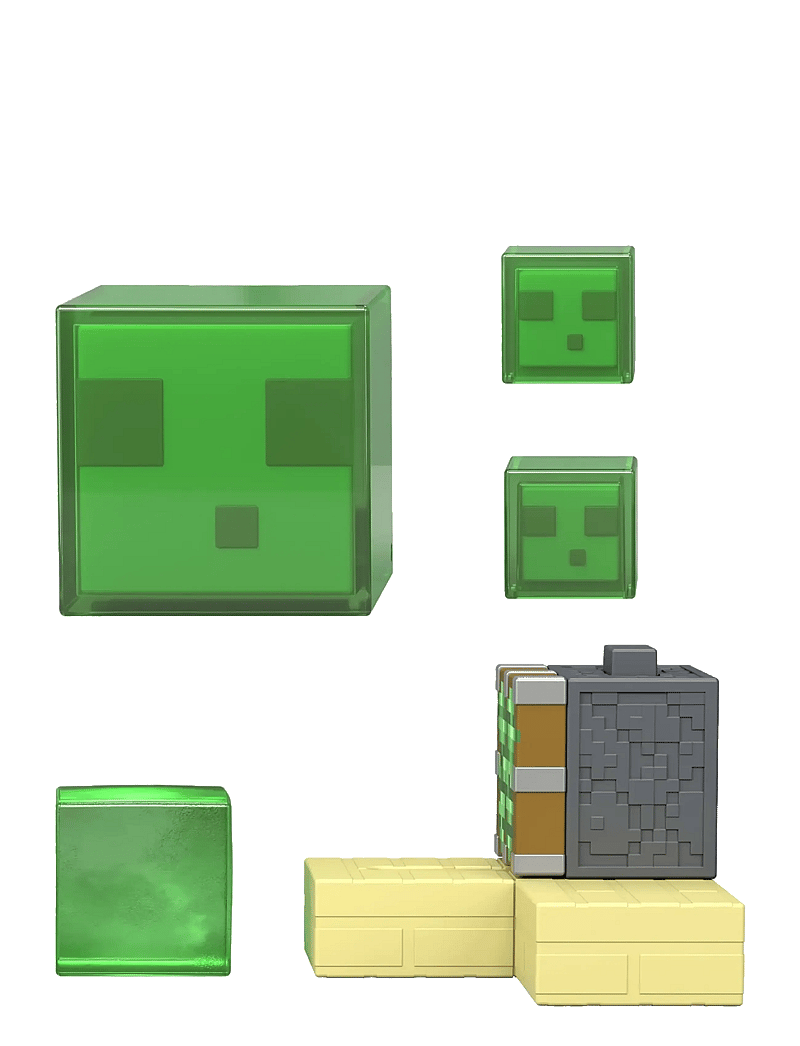 Minecraft - Minecraft Redstone Charged Sticky Piston Trap - legesæt - multi color - 4