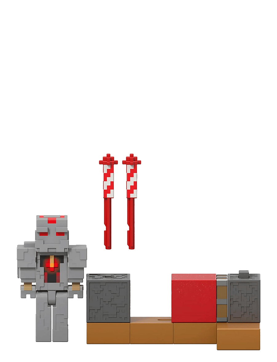 Minecraft - Minecraft Redstone Charged Protector's Firework Launcher Pack - action-figuren - multi color - 0