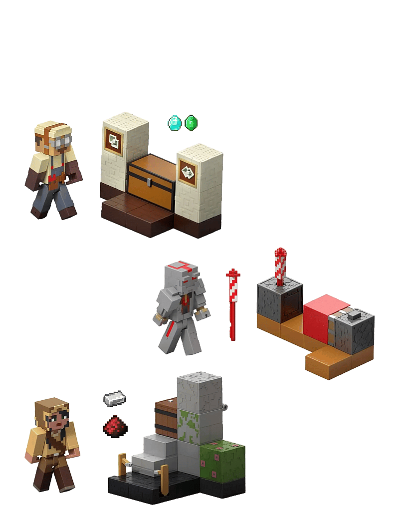 Minecraft - Minecraft Redstone Charged Protector's Firework Launcher Pack - kangelaskujukesed - multi color - 1