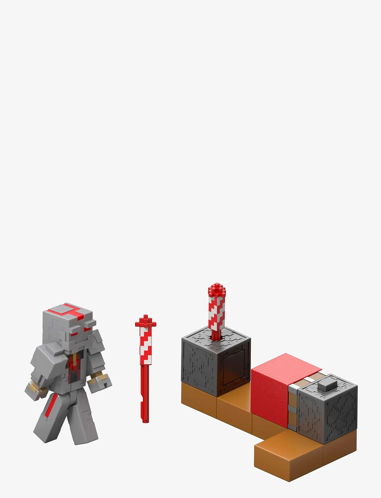 Minecraft - Minecraft Redstone Charged Protector's Firework Launcher Pack - actionfigurer - multi color - 2
