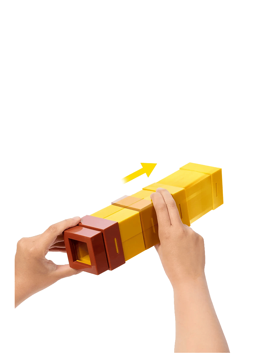 Minecraft - Minecraft Pixel Spyglass Toy with Pixelating View Lens, Kid-Size Accessory for Role-Play & Costumes - film- & märchenfiguren - multicolor - 3