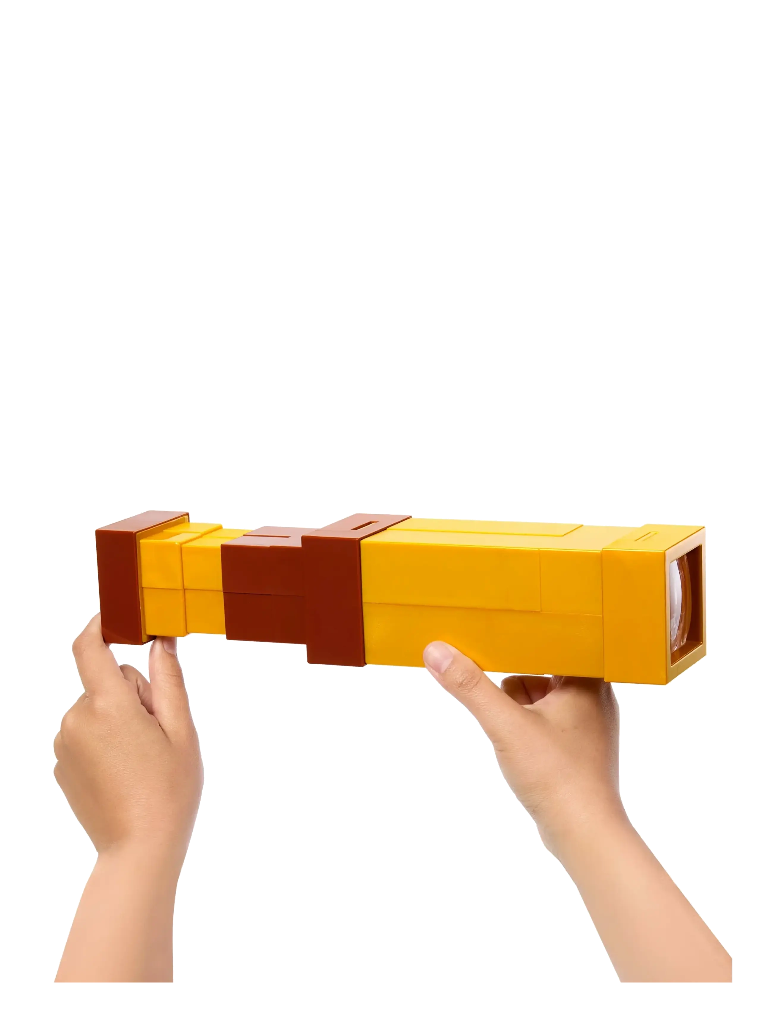 Minecraft - Minecraft Pixel Spyglass Toy with Pixelating View Lens, Kid-Size Accessory for Role-Play & Costumes - movies & fairy tale characters - multicolor - 5