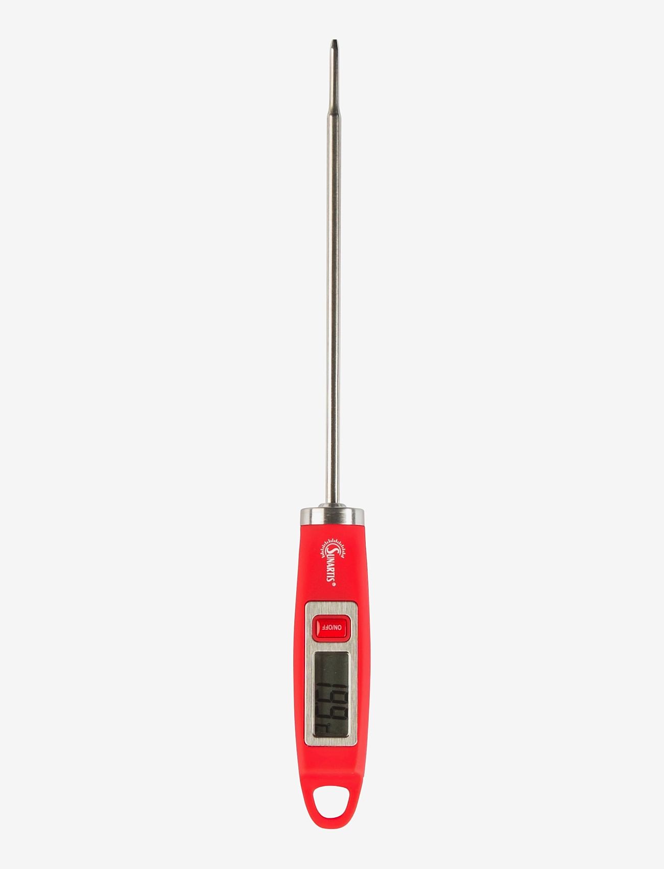 Mingle - Digital hushållstermometer, röd - zemākās cenas - red - 0