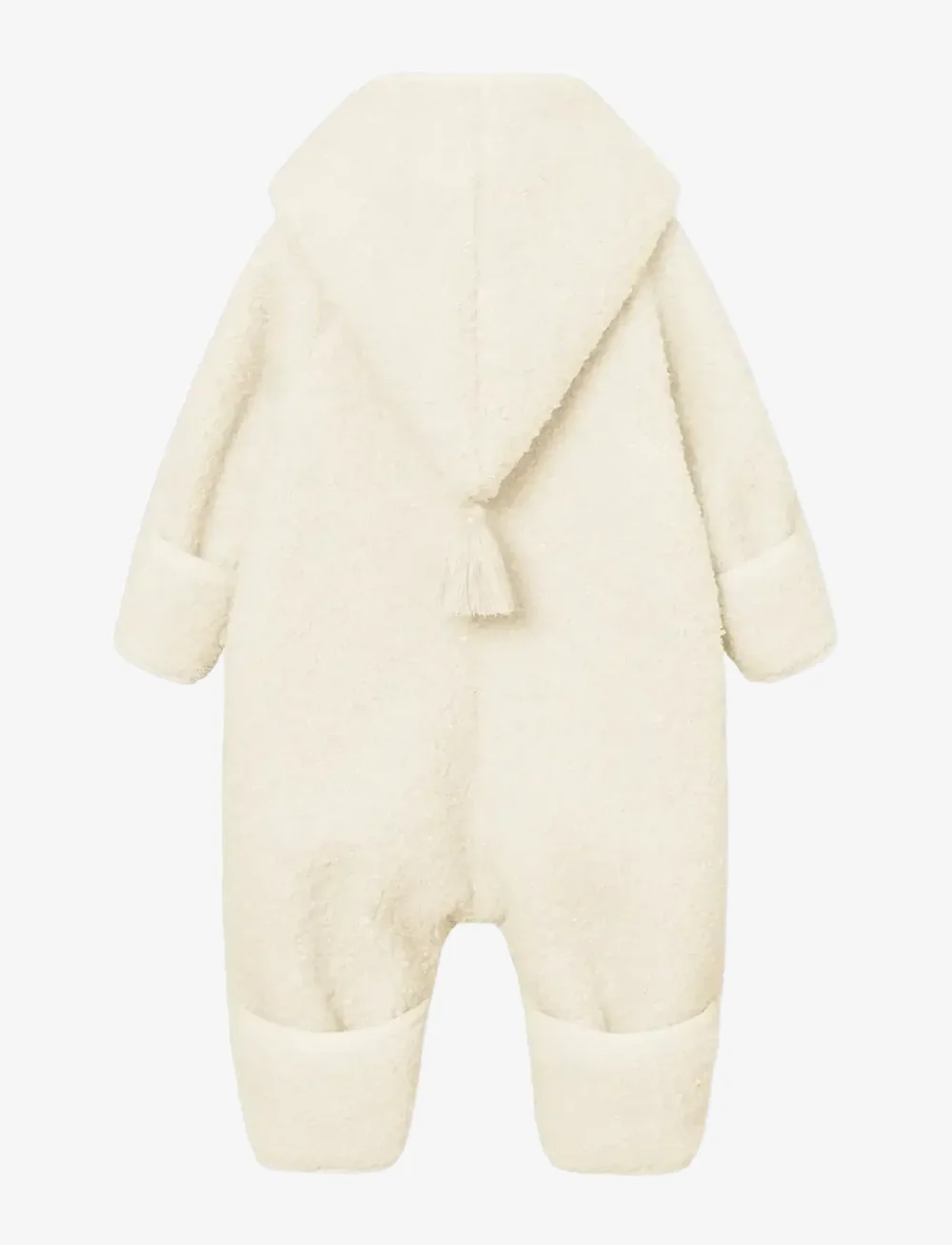 MINI A TURE - MATADEL teddyfleece jumpsuit. GRS - fleece-sets - angora cream - 1