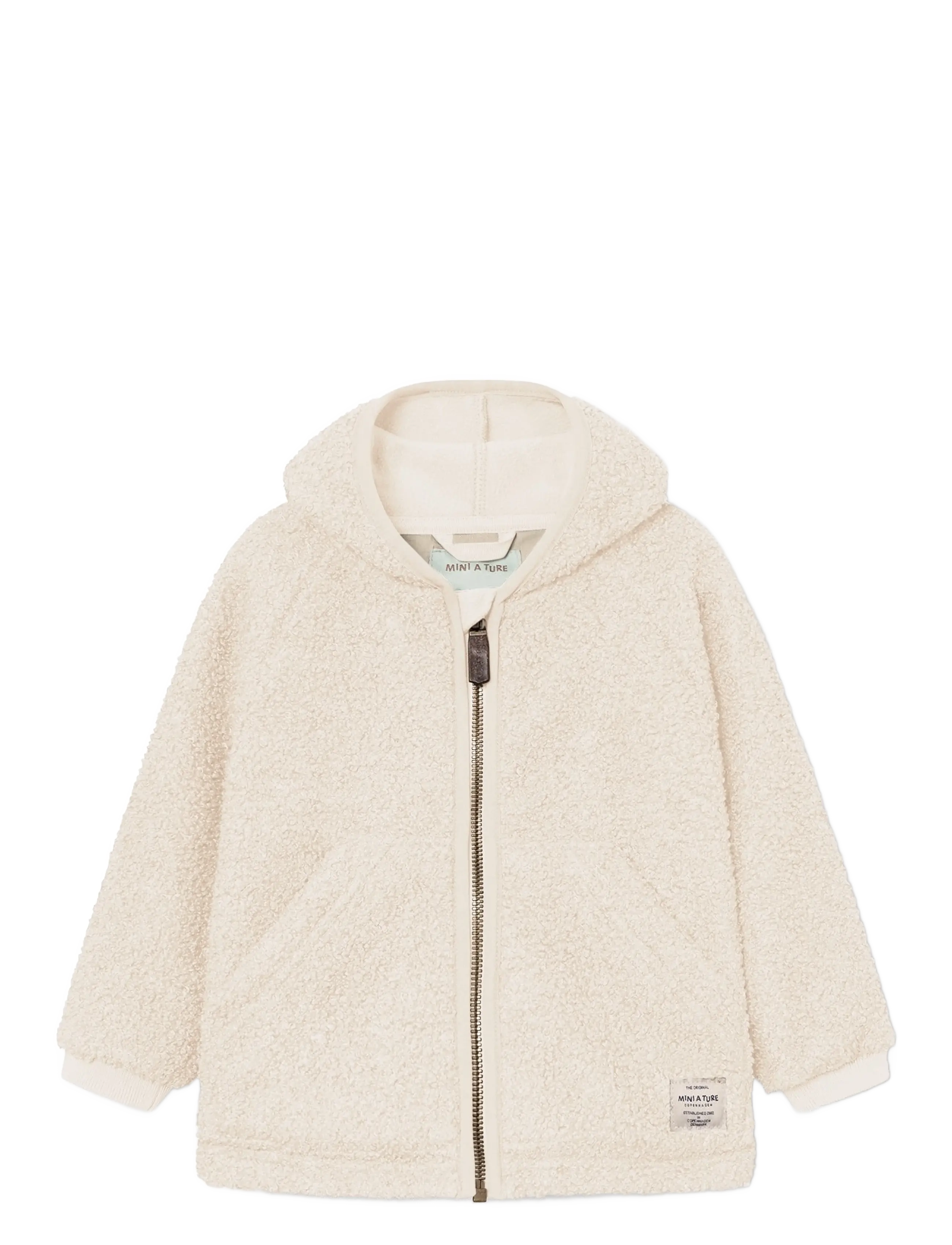 MINI A TURE MATLIFF teddyfleece jacket. GRS - Winterkollektion - ANGORA CREAM / cream