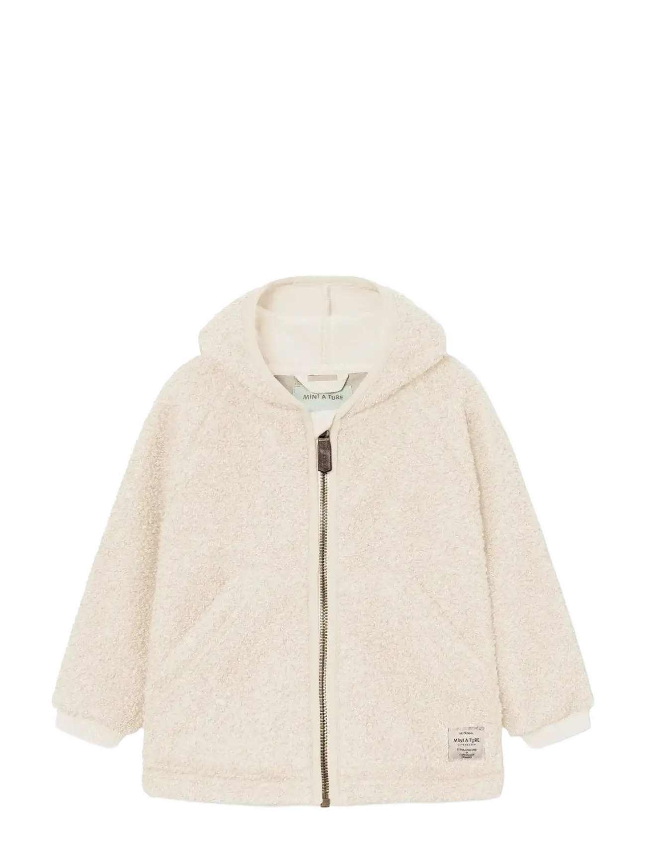 MINI A TURE - MATLIFF teddyfleece jacket. GRS - fleecejackor - angora cream - 1