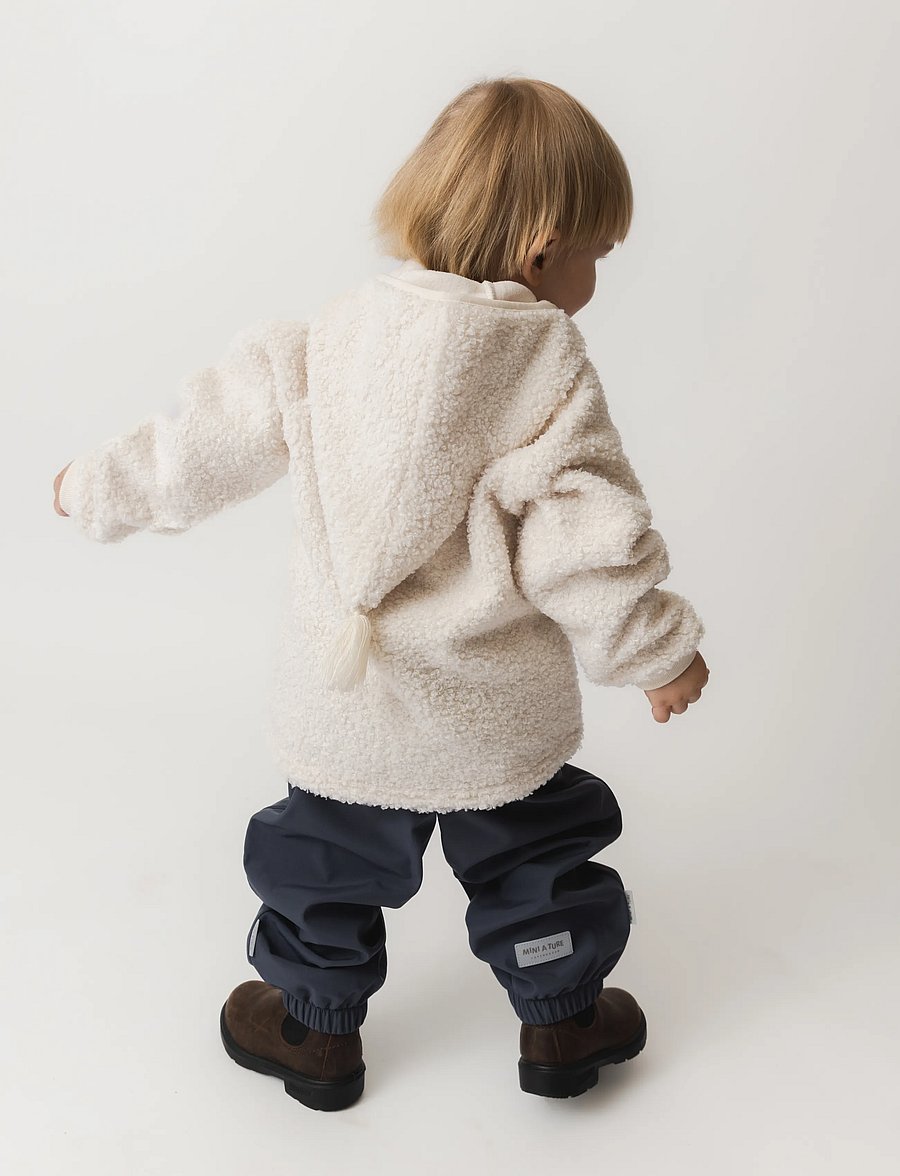 MINI A TURE - MATLIFF teddyfleece jacket. GRS - fliisjakid - angora cream - 4
