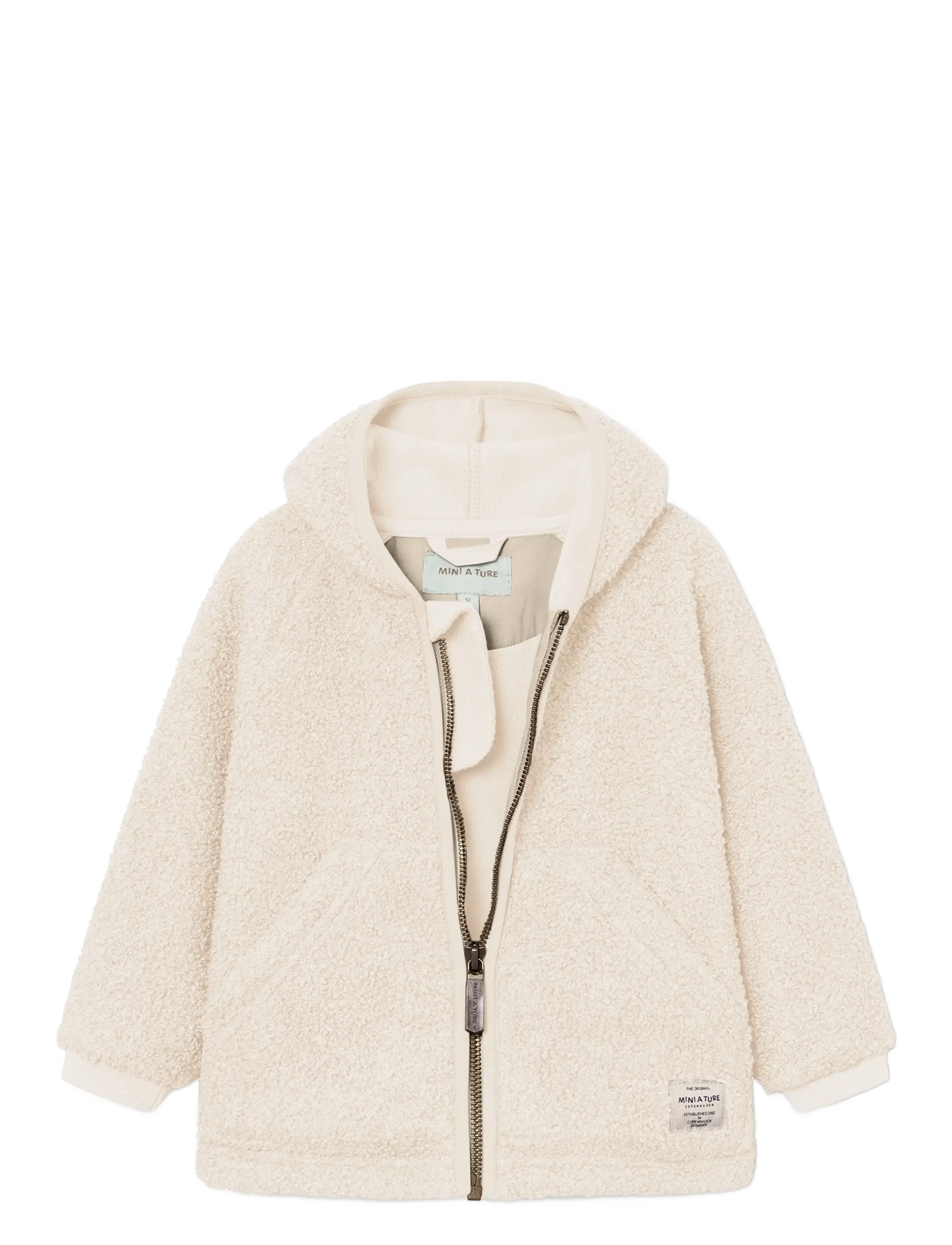 MINI A TURE - MATLIFF teddyfleece jacket. GRS - fliisjakid - angora cream - 3