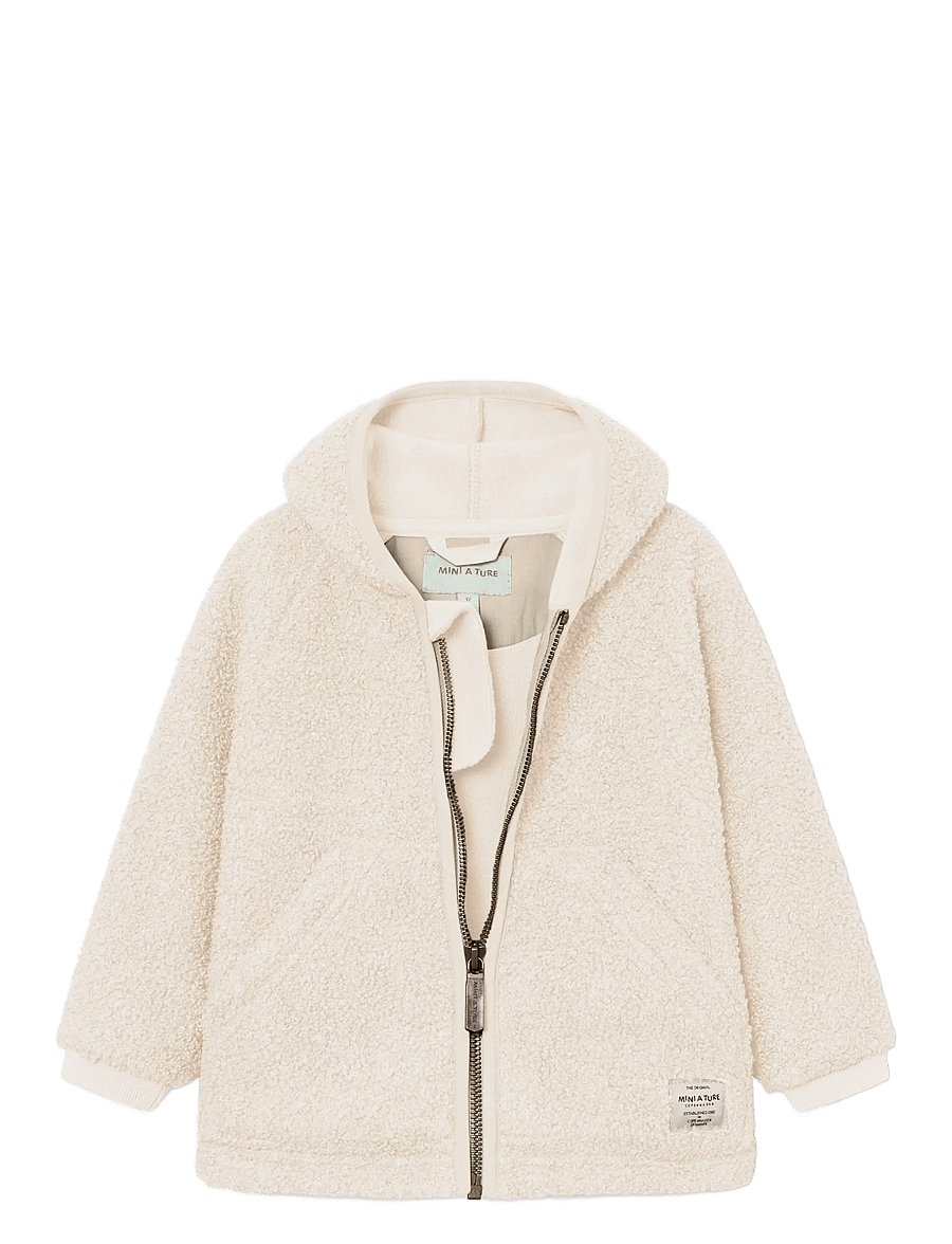 MINI A TURE - MATLIFF teddyfleece jacket. GRS - fliisjakid - angora cream - 3