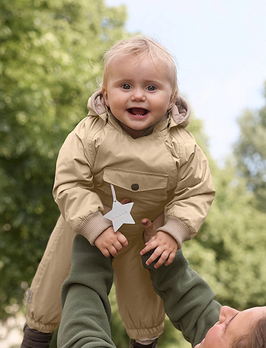 MINI A TURE - MATWAIO all season jacket. GRS - shell jackets - sesame - 0