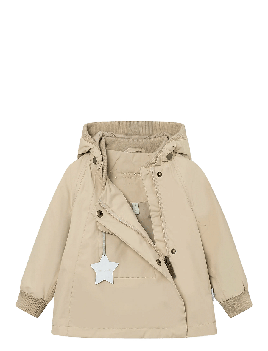 MINI A TURE - MATWAIO all season jacket. GRS - shell jackets - sesame - 3