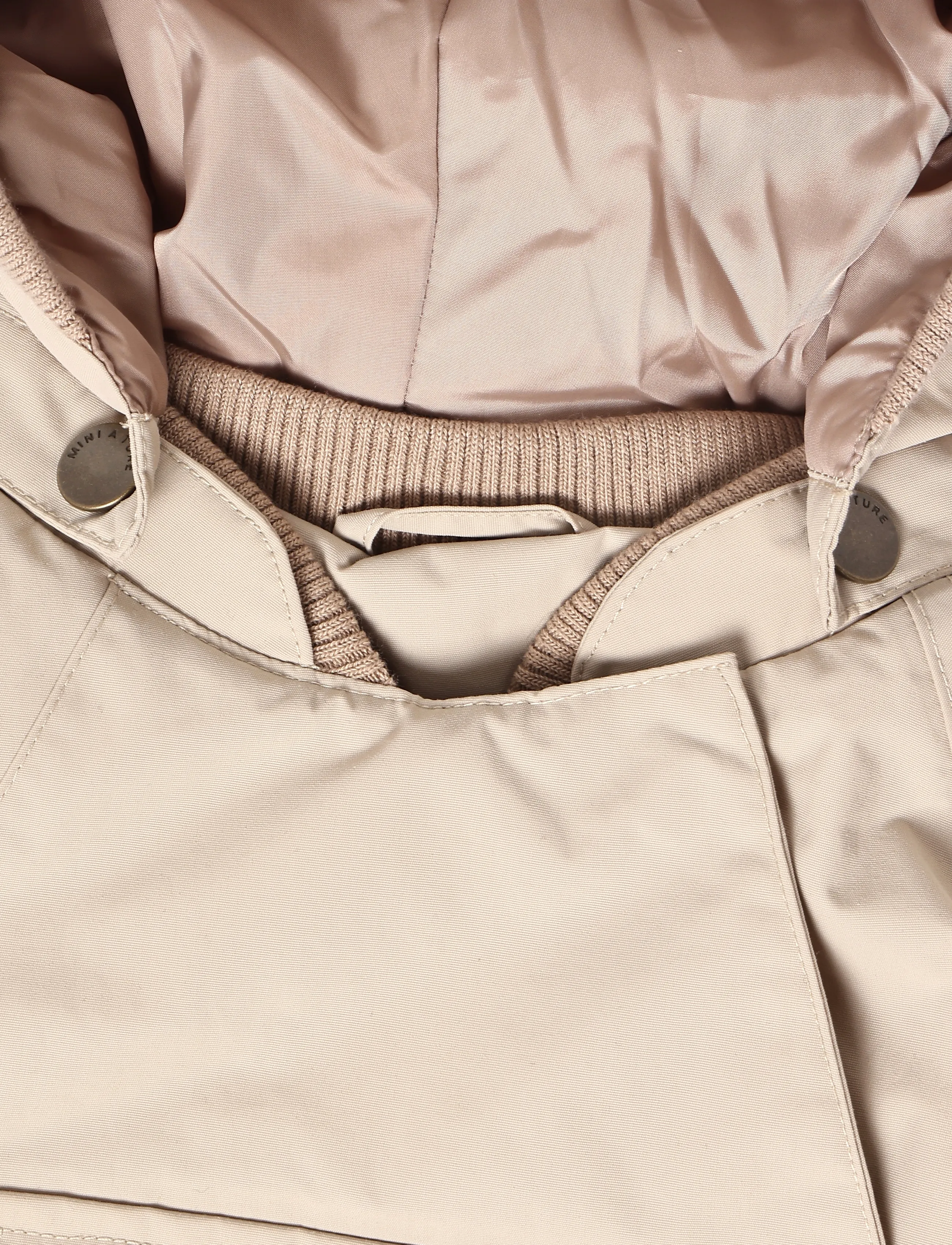 MINI A TURE - MATWAIO all season jacket. GRS - shell jackets - sesame - 4