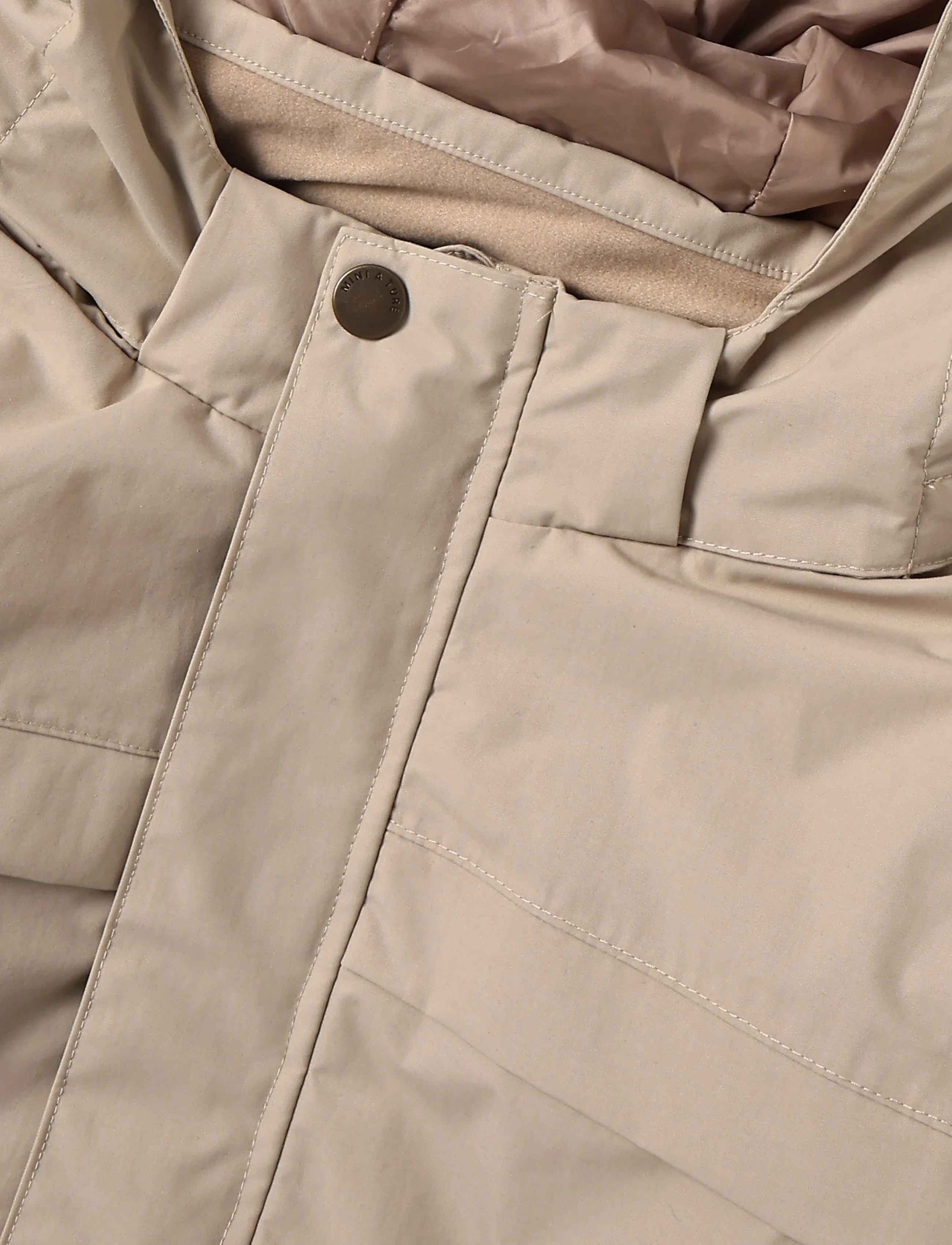 MINI A TURE - MATWALDO all season jacket. GRS - shell jackets - sesame - 3