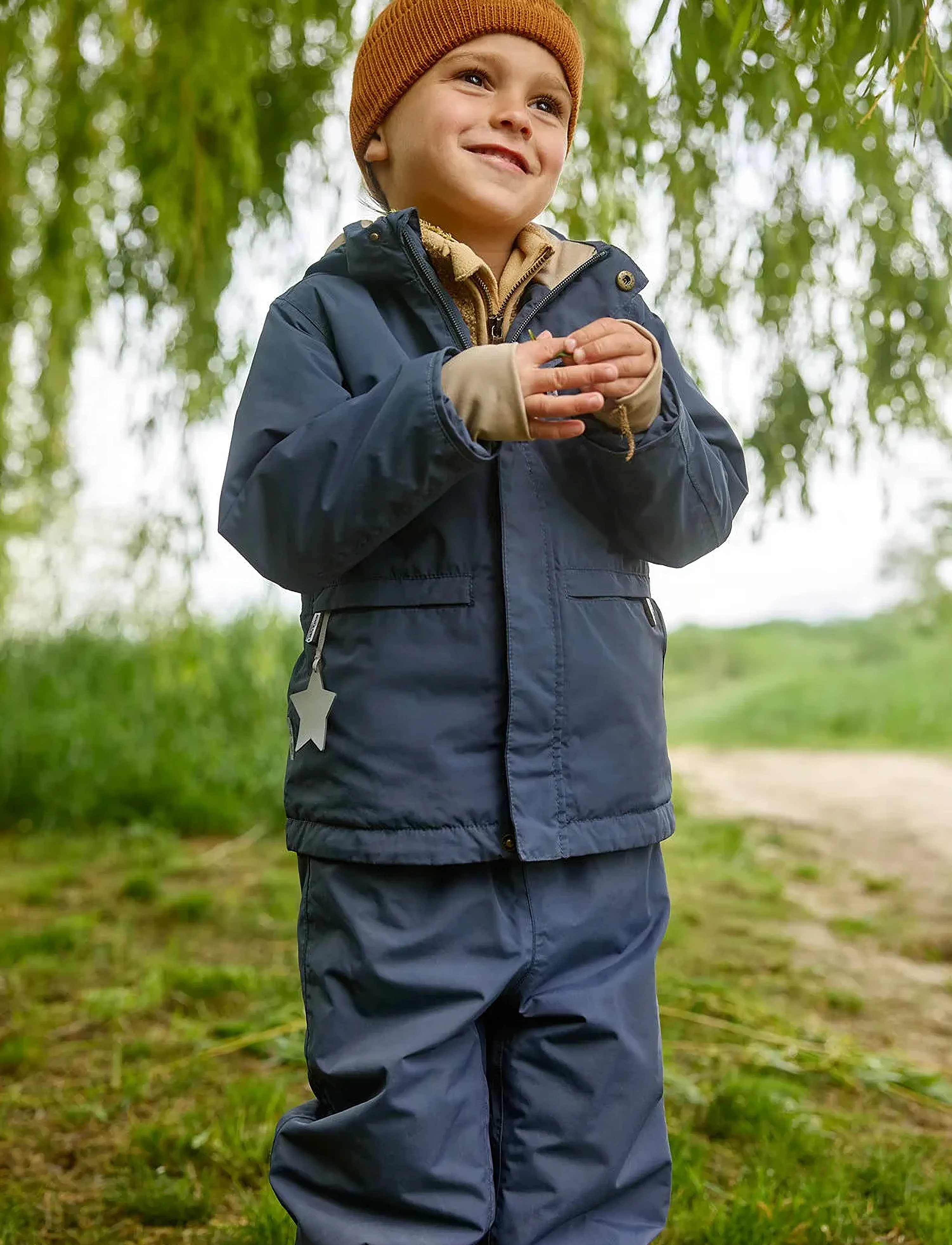 MINI A TURE MATADWENO all season jacket. GRS - Skaltøj - OMBRE BLUE / navy