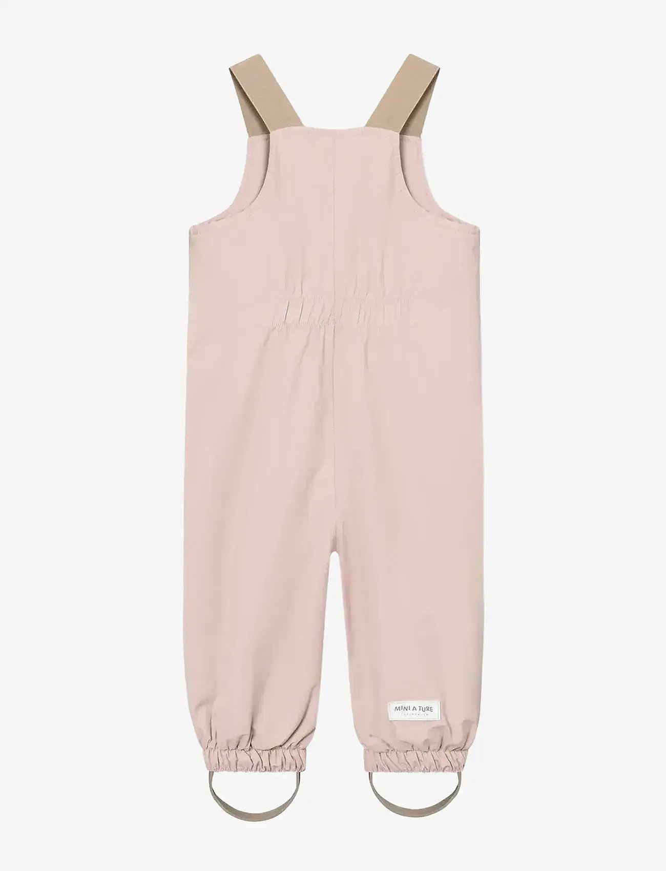 MINI A TURE - MATWALENTAYO all season overalls. GRS - shell trousers - adobe rose - 2