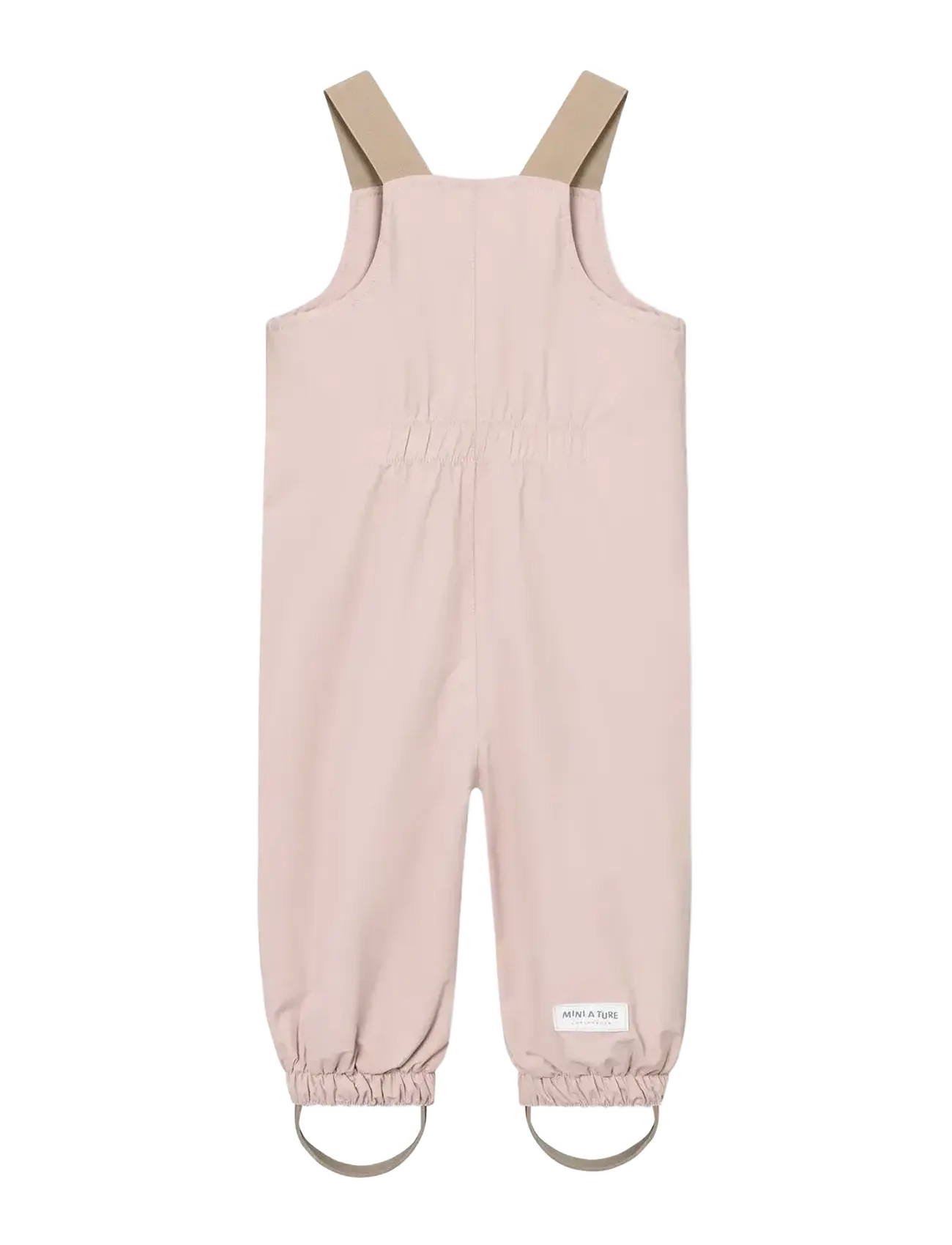 MINI A TURE - MATWALENTAYO all season overalls. GRS - shell püksid - adobe rose - 2