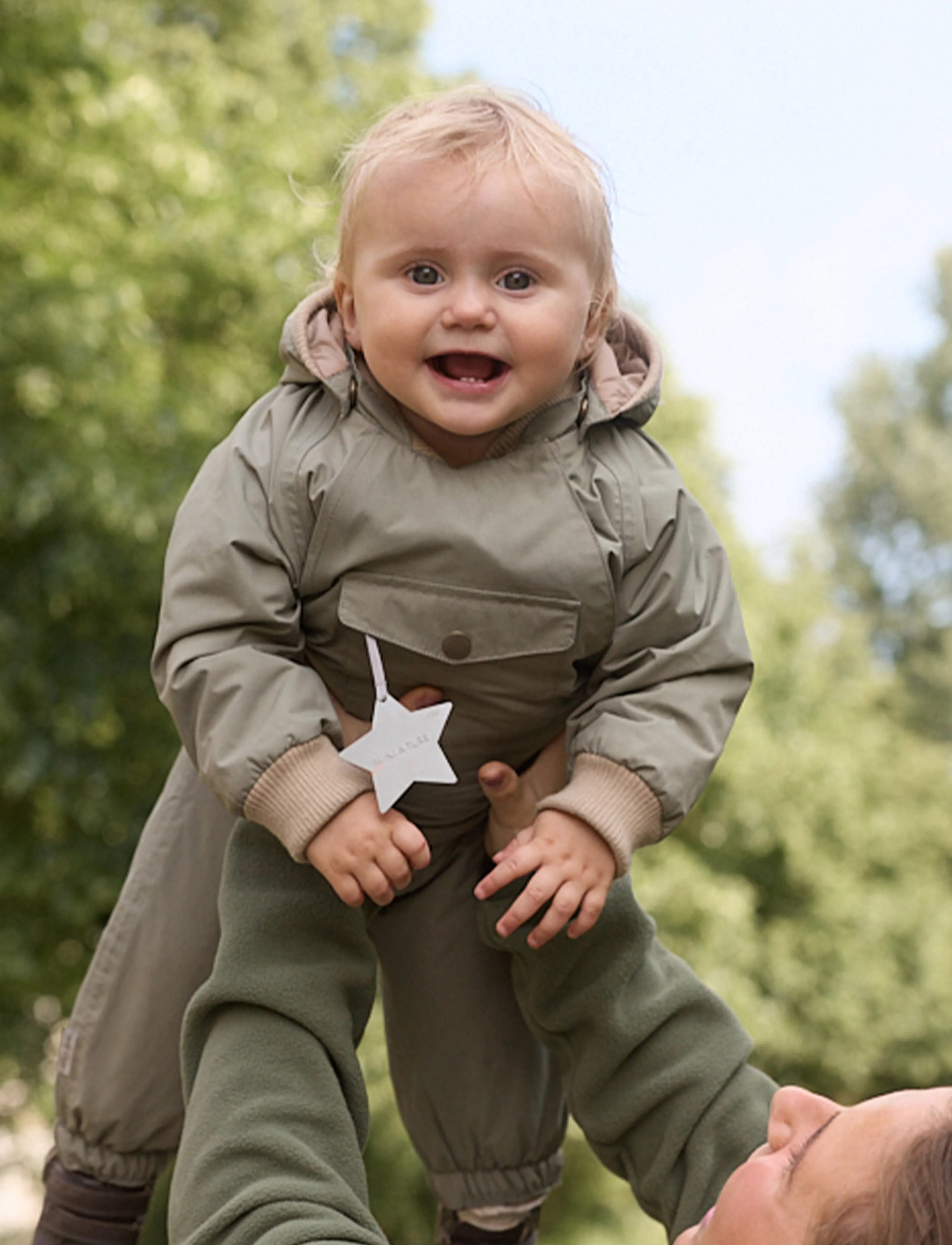 MINI A TURE Matwalentayo All Season Overalls. Grs, 86, Shell Clothing, Grün - Pants, Kinder