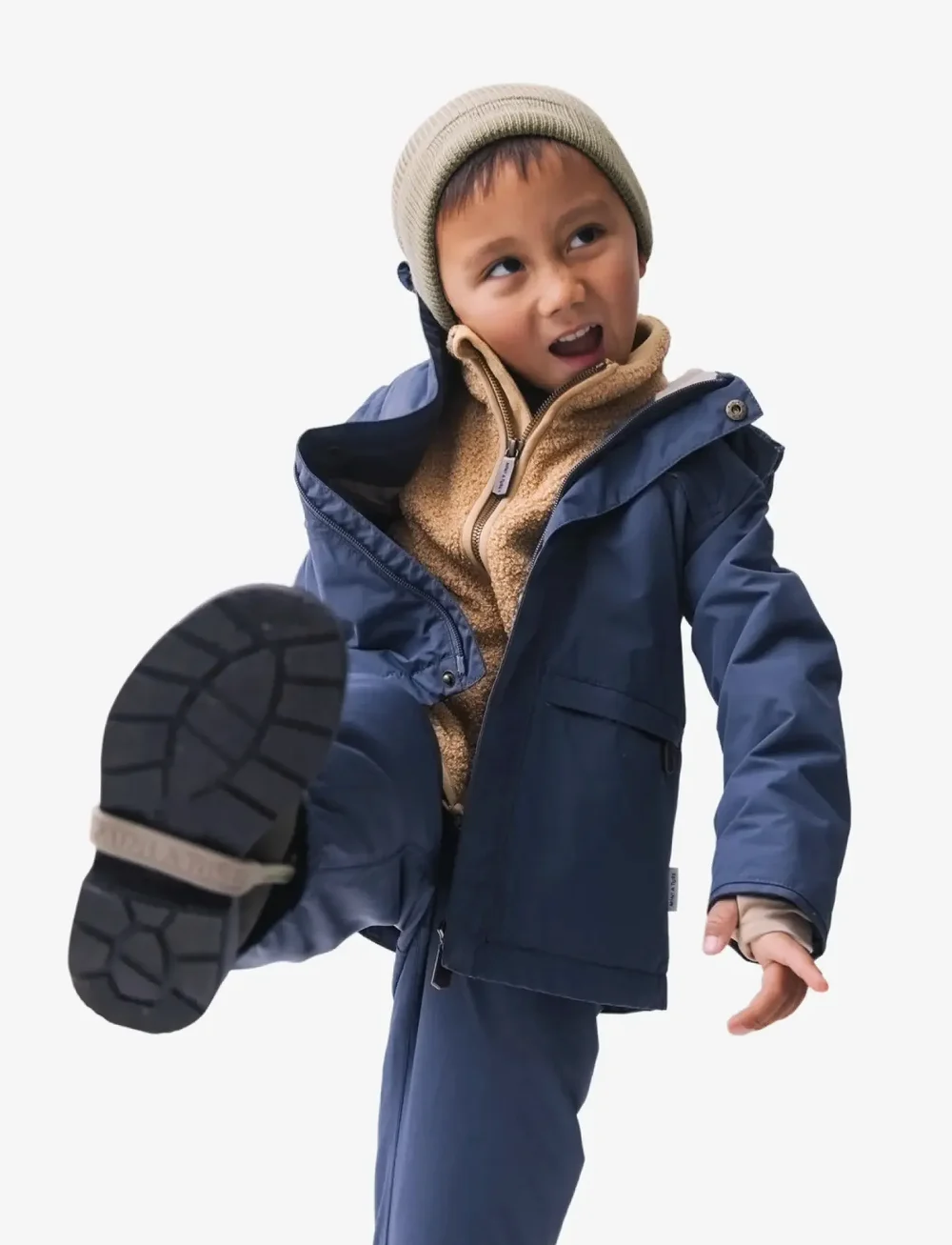 MINI A TURE - MATWILANSO all season pants. GRS - skalbyxor - ombre blue - 3