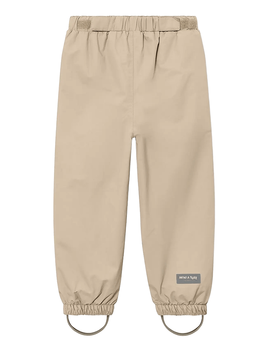 MINI A TURE - MATWILANSO all season pants. GRS - skalbyxor - sesame - 1