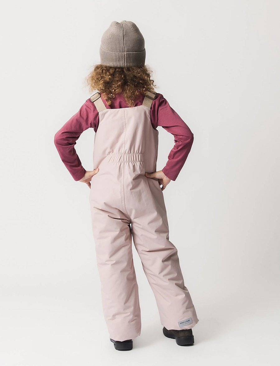 MINI A TURE - MATWALENTEXO all season pants. GRS - rain trousers - adobe rose - 3