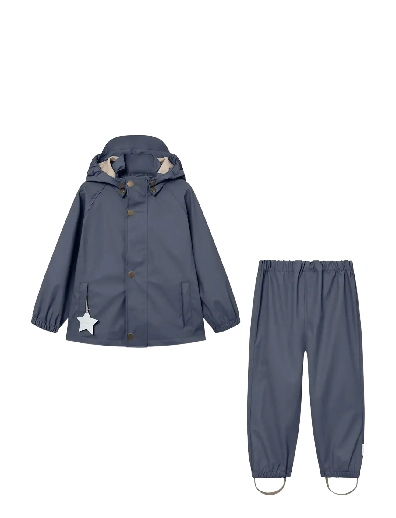 MINI A TURE MATREINAR rain set. GRS - Regnställ - OMBRE BLUE / navy