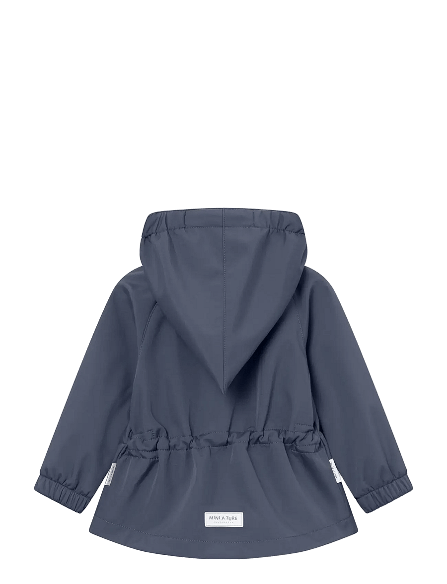 MINI A TURE - MATWAI softshell jacket. GRS - ombre blue - 2