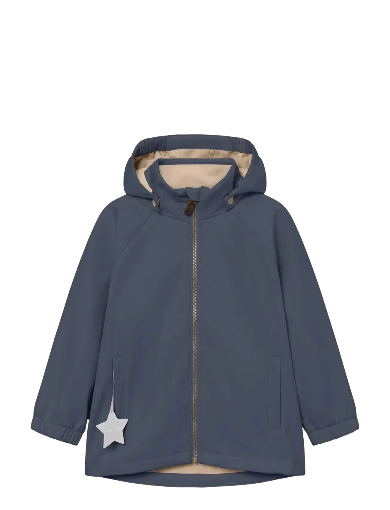 MINI A TURE Mataden Softshell Jacket. Grs, 98, Navy, Jakker Og Frakker > Parkajakker, Børn