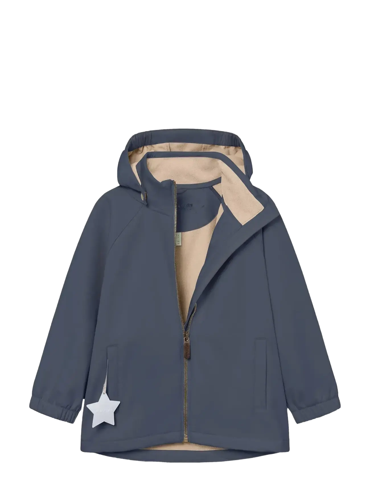 MINI A TURE - MATADEN softshell jacket. GRS - parkas - ombre blue - 2