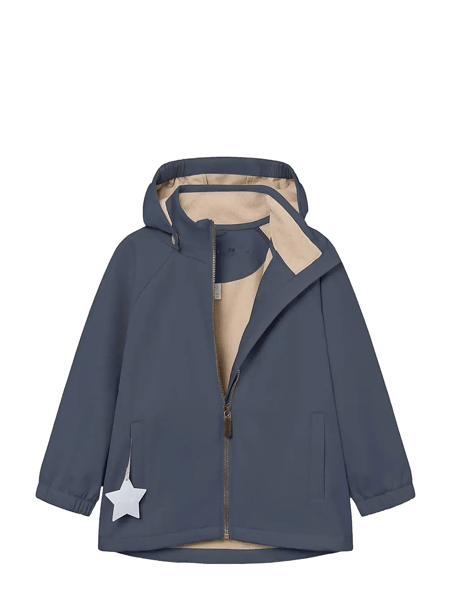 MINI A TURE - MATADEN softshell jacket. GRS - parkas - ombre blue - 2