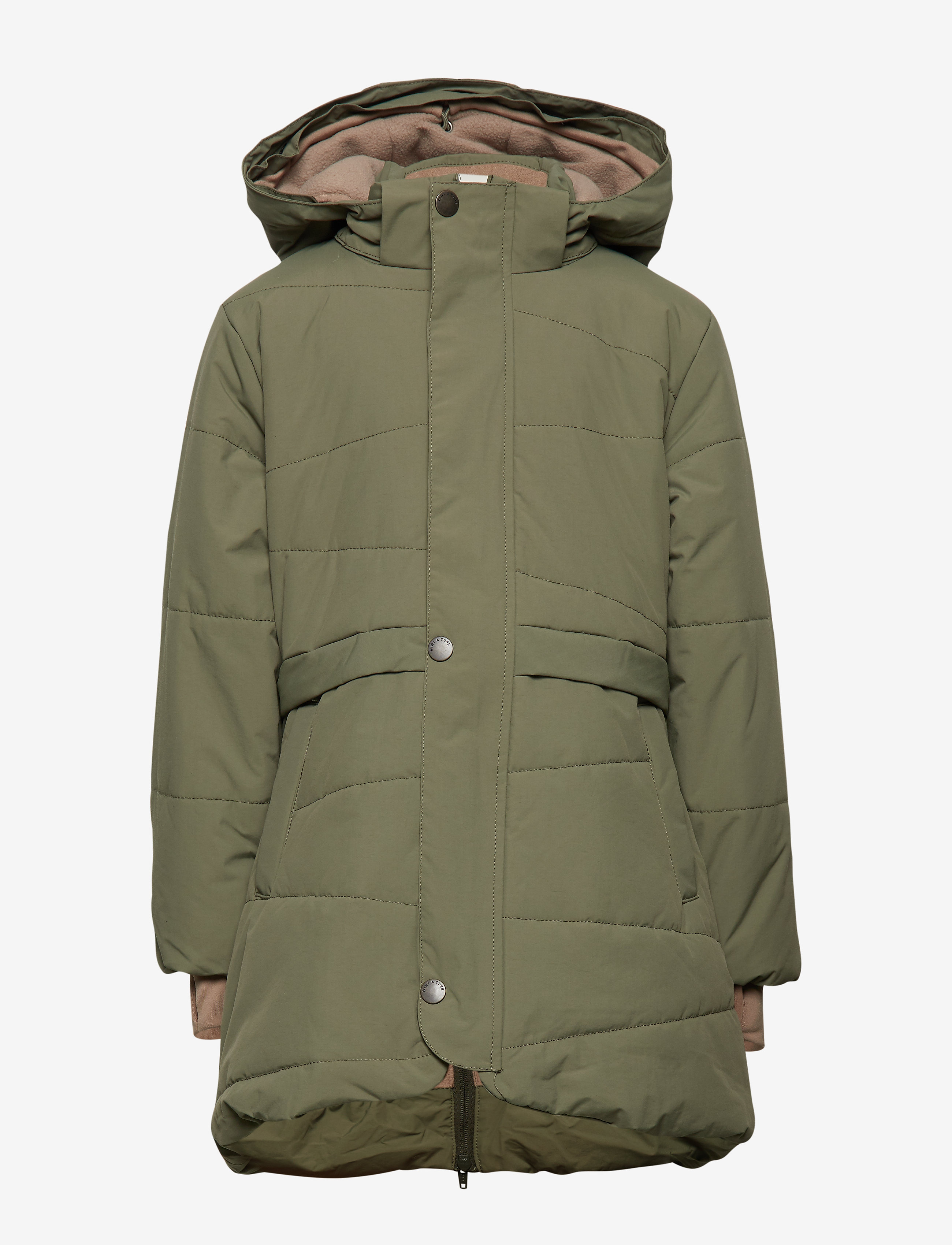 Mini A Ture - Witta Faux Fur Jacket, K - beetle - 2