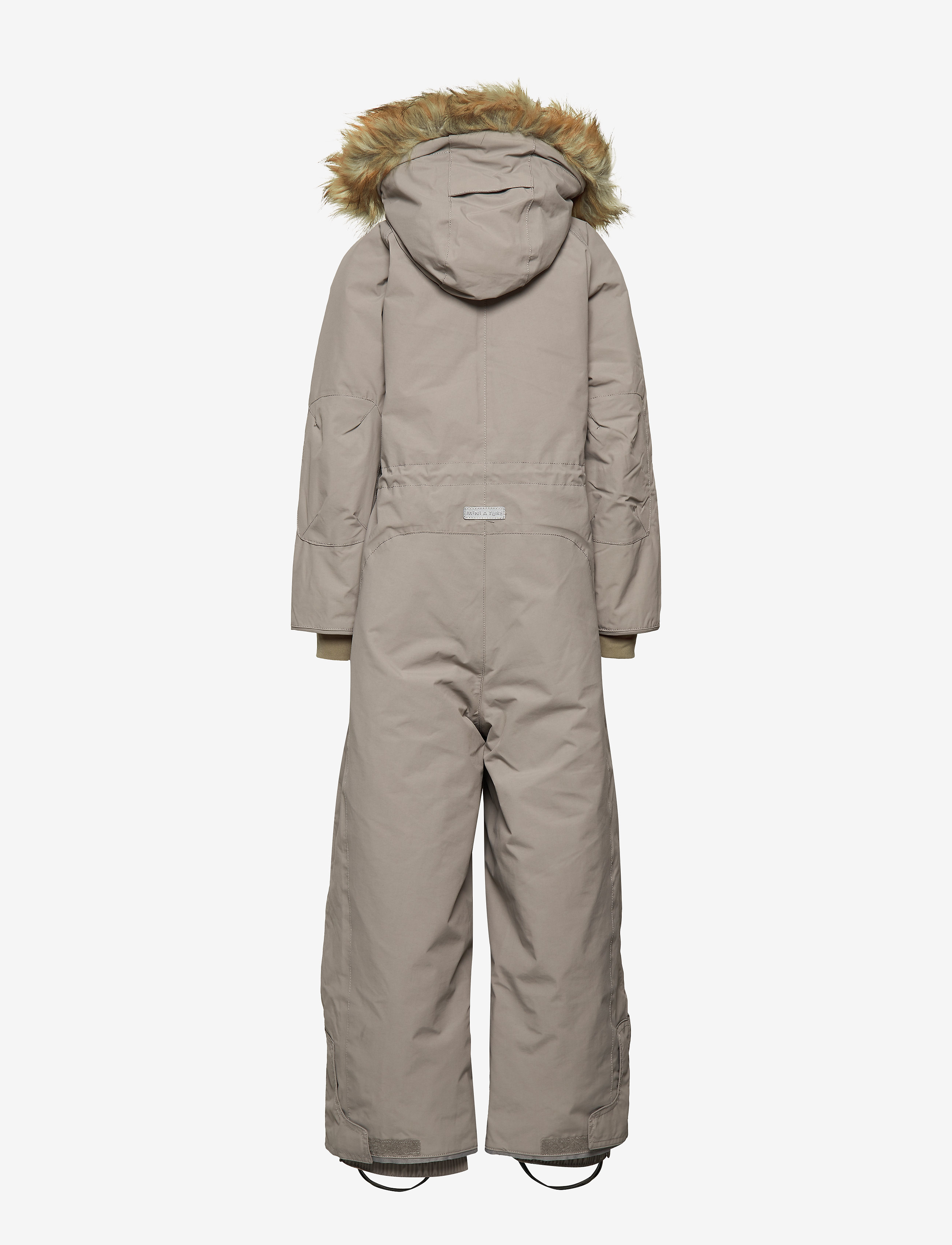 Mini A Ture - Wanni Faux Fur Snowsuit, K - cloudburst grey - 4