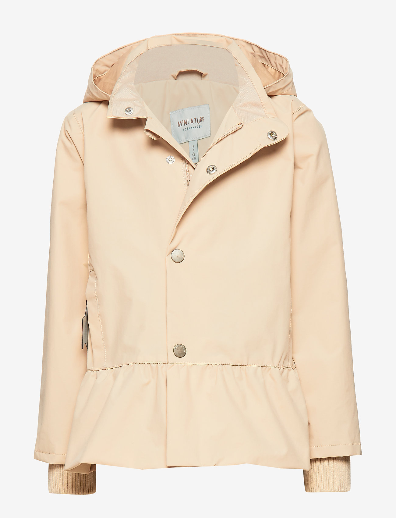 Mini A Ture - Wela Jacket, K - doeskind sand - 0