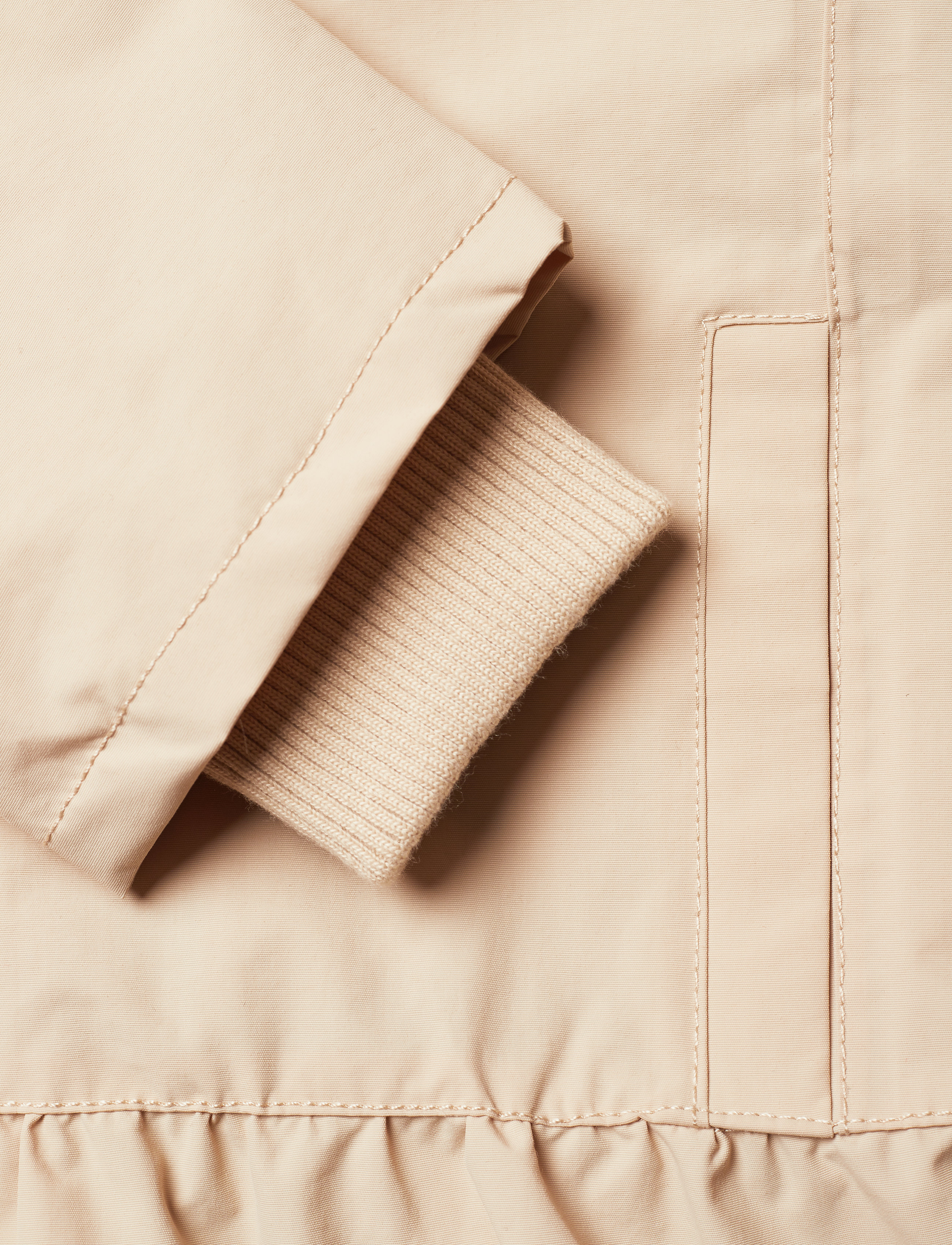 Mini A Ture - Wela Jacket, K - doeskind sand - 5