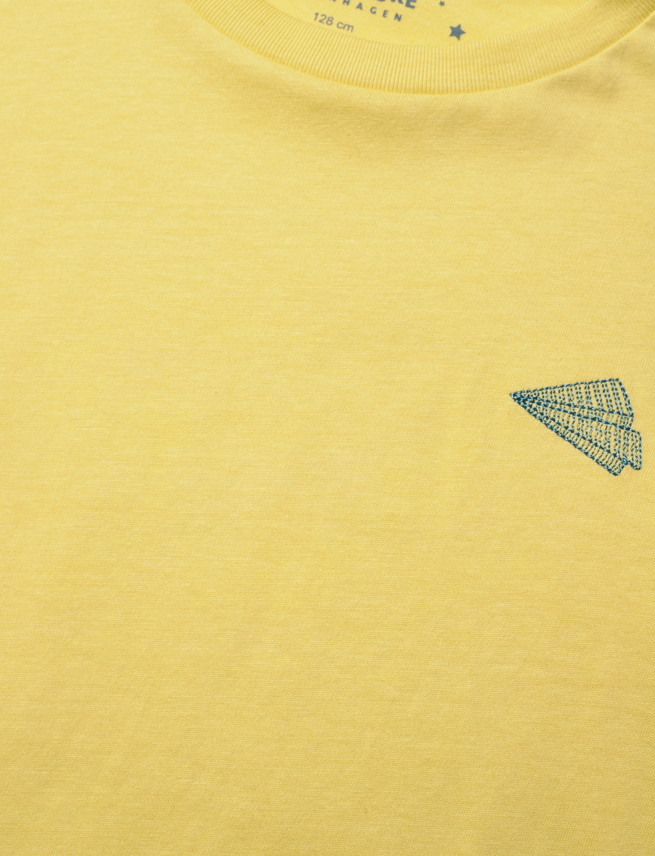 Mini A Ture - Charley T-shirt, K - endive yellow - 2