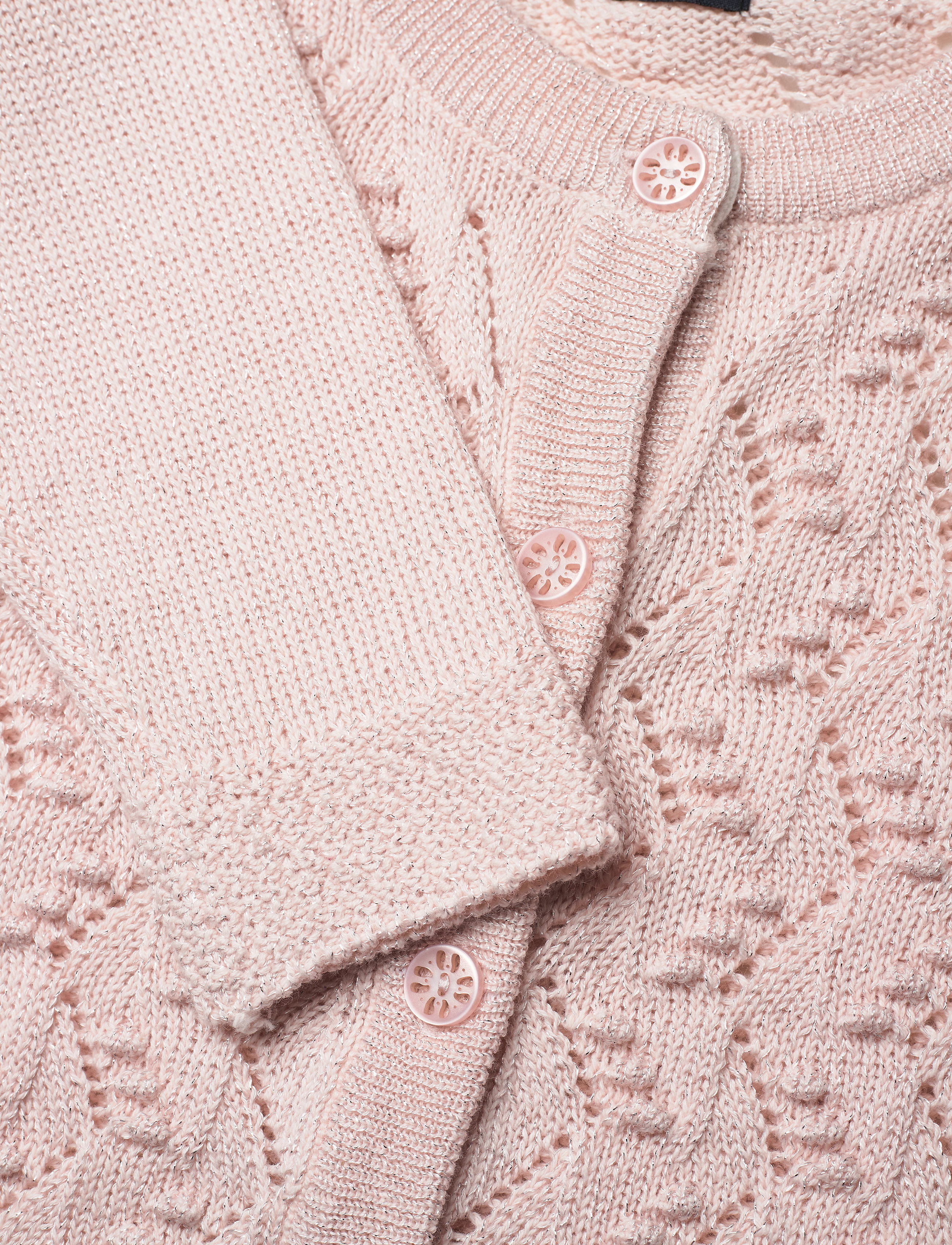 Mini A Ture - Lærke Cardigan, K - mauve morn rose - 2