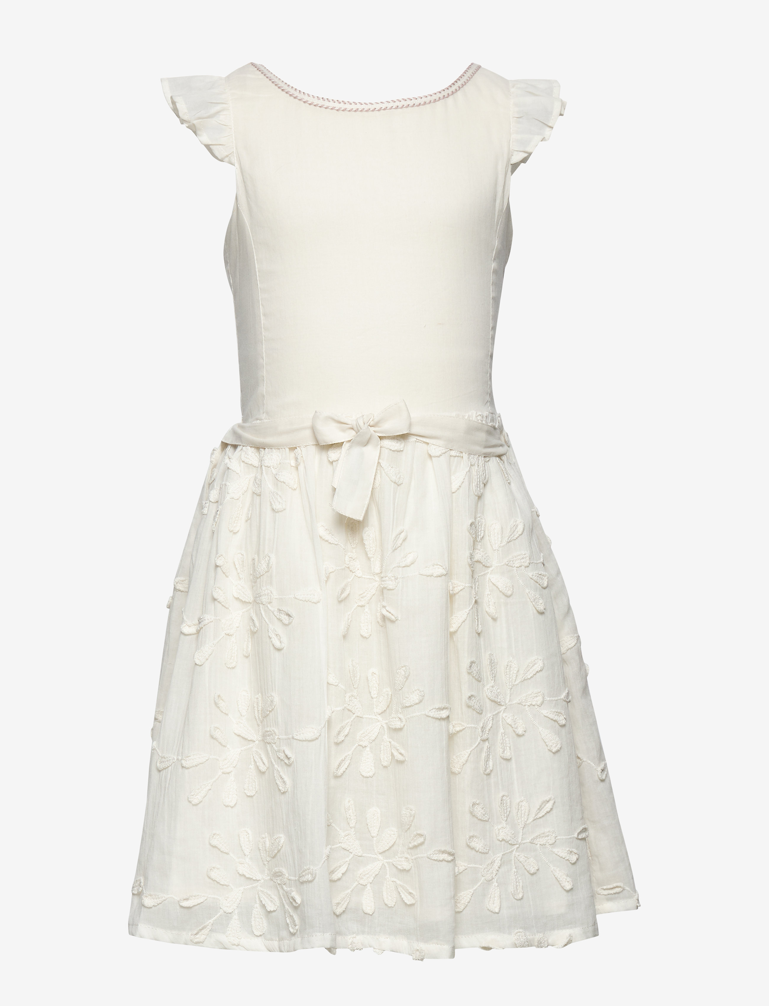 Mini A Ture - Zola Dress, K - off white - 0