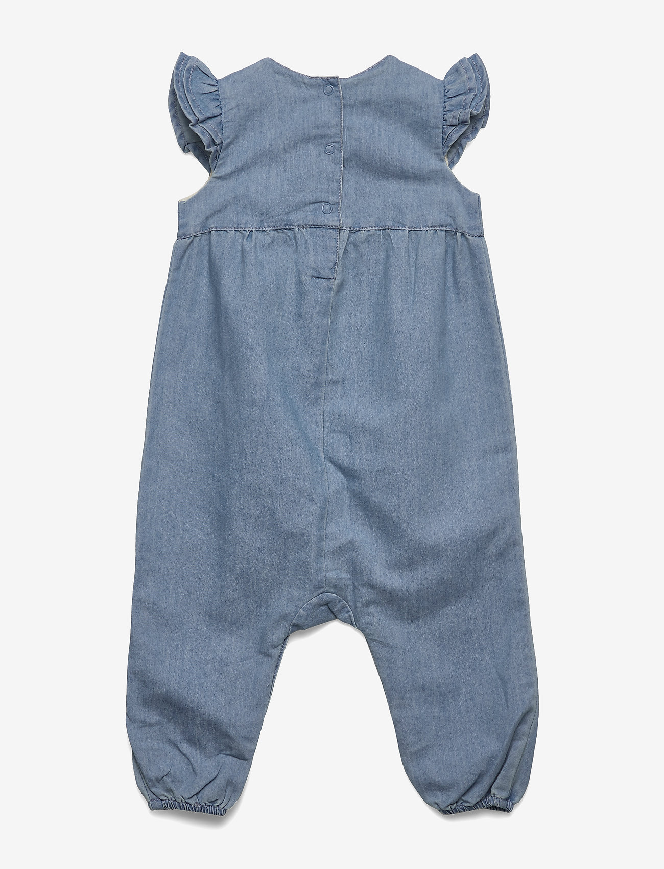 Mini A Ture - Annalise Romper, B - ashley blue - 1