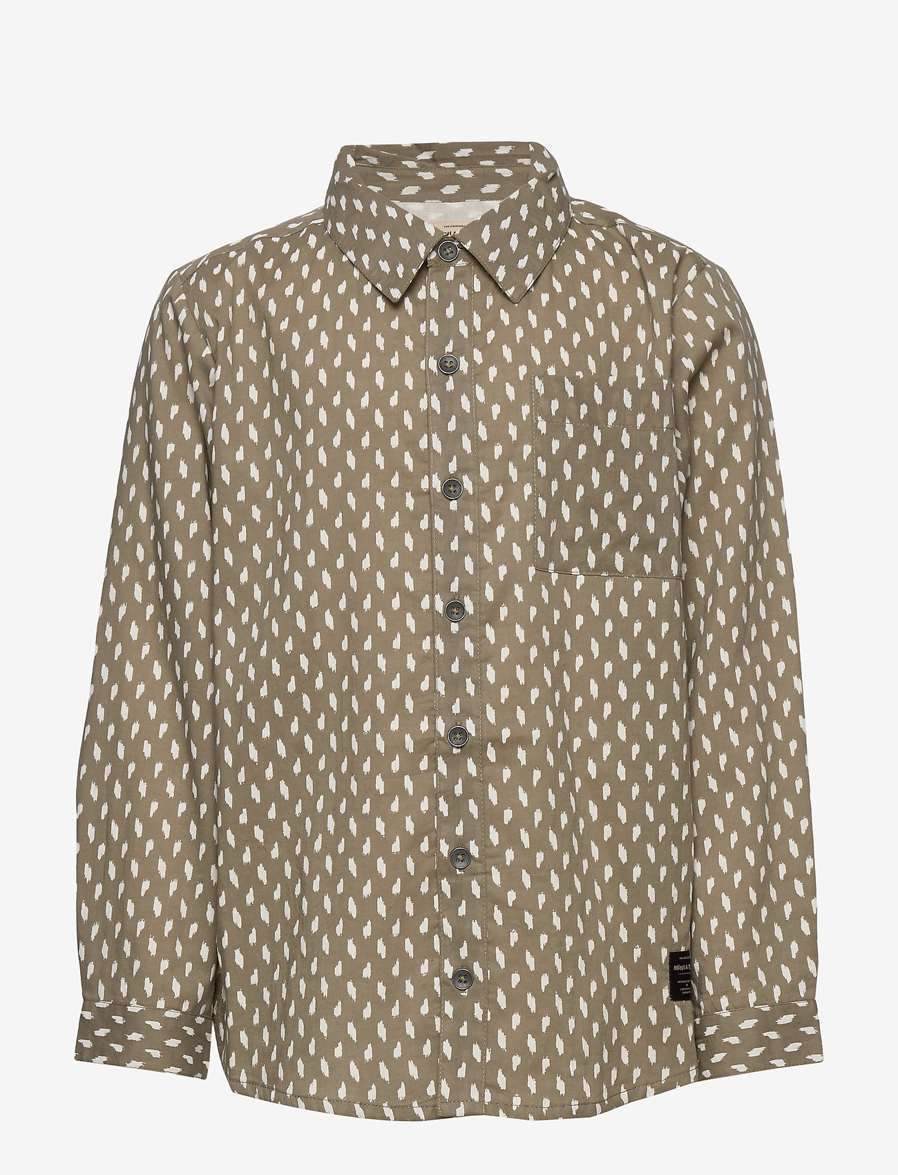 Mini A Ture - Adlan Shirt, K - deep green - 0