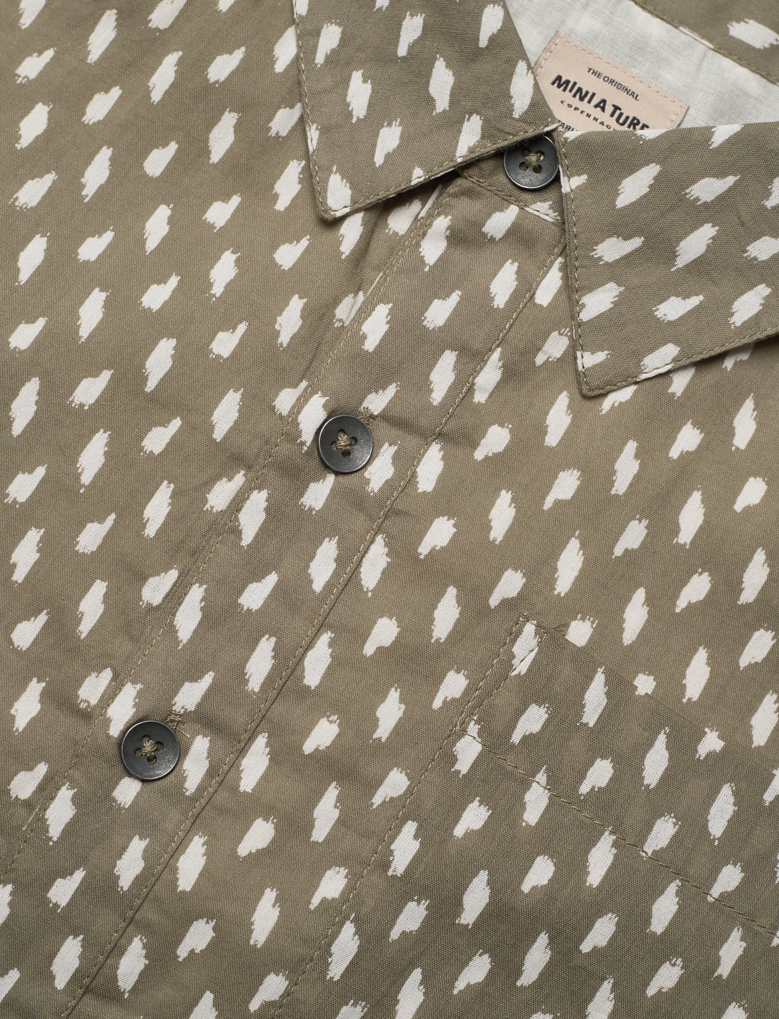 Mini A Ture - Adlan Shirt, K - deep green - 2