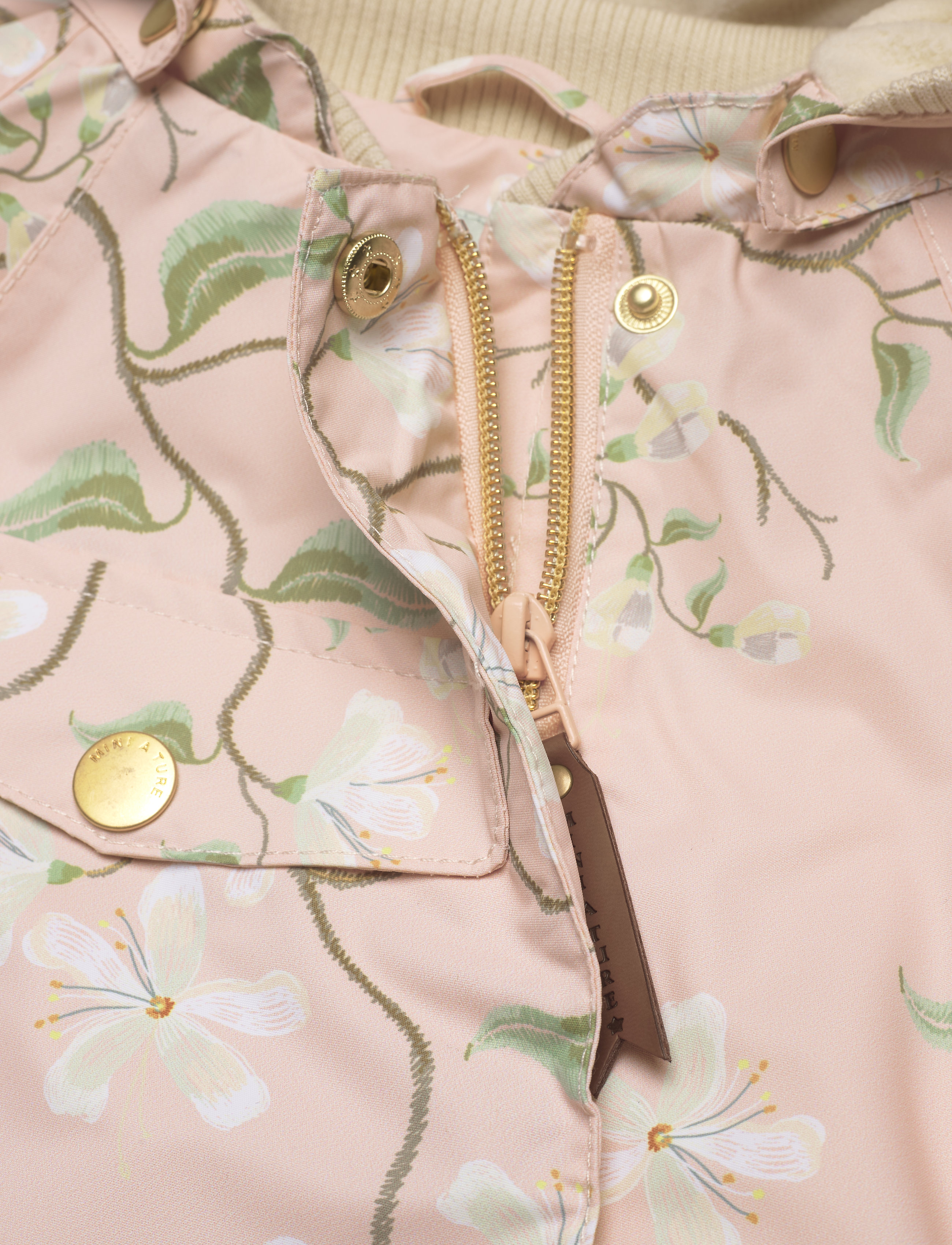 Mini A Ture - Wai Jacket Fleece, M - lotus rose - 2