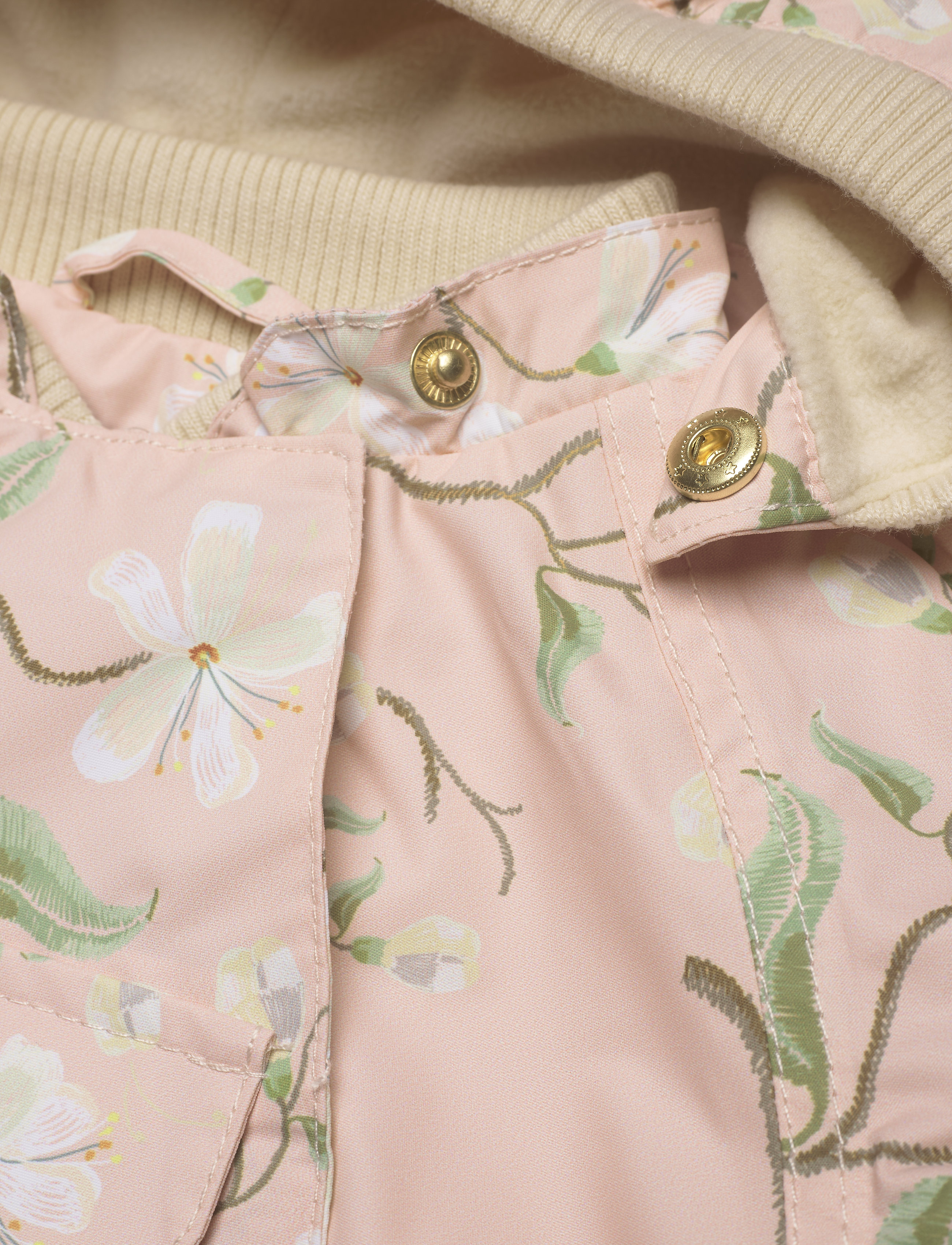 Mini A Ture - Wai Jacket Fleece, M - lotus rose - 3