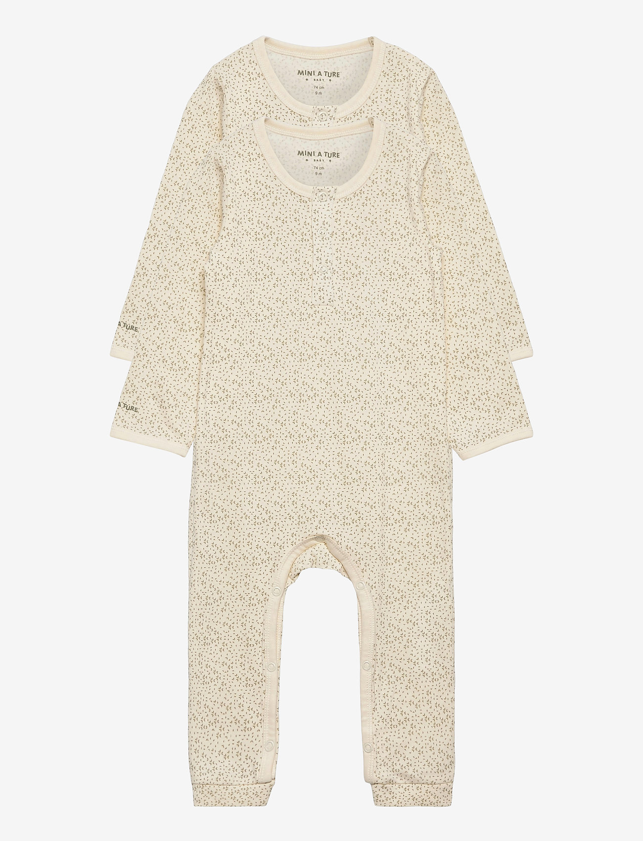 Mini A Ture - Yao Romper GOTS 2 PACK, B - multicolor - 0
