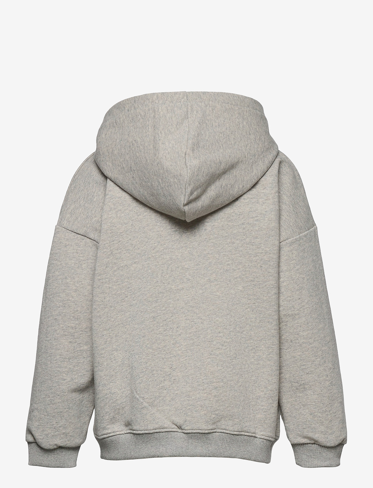 Mini A Ture - Alfi Zip Hoodie, K - light grey melange - 1