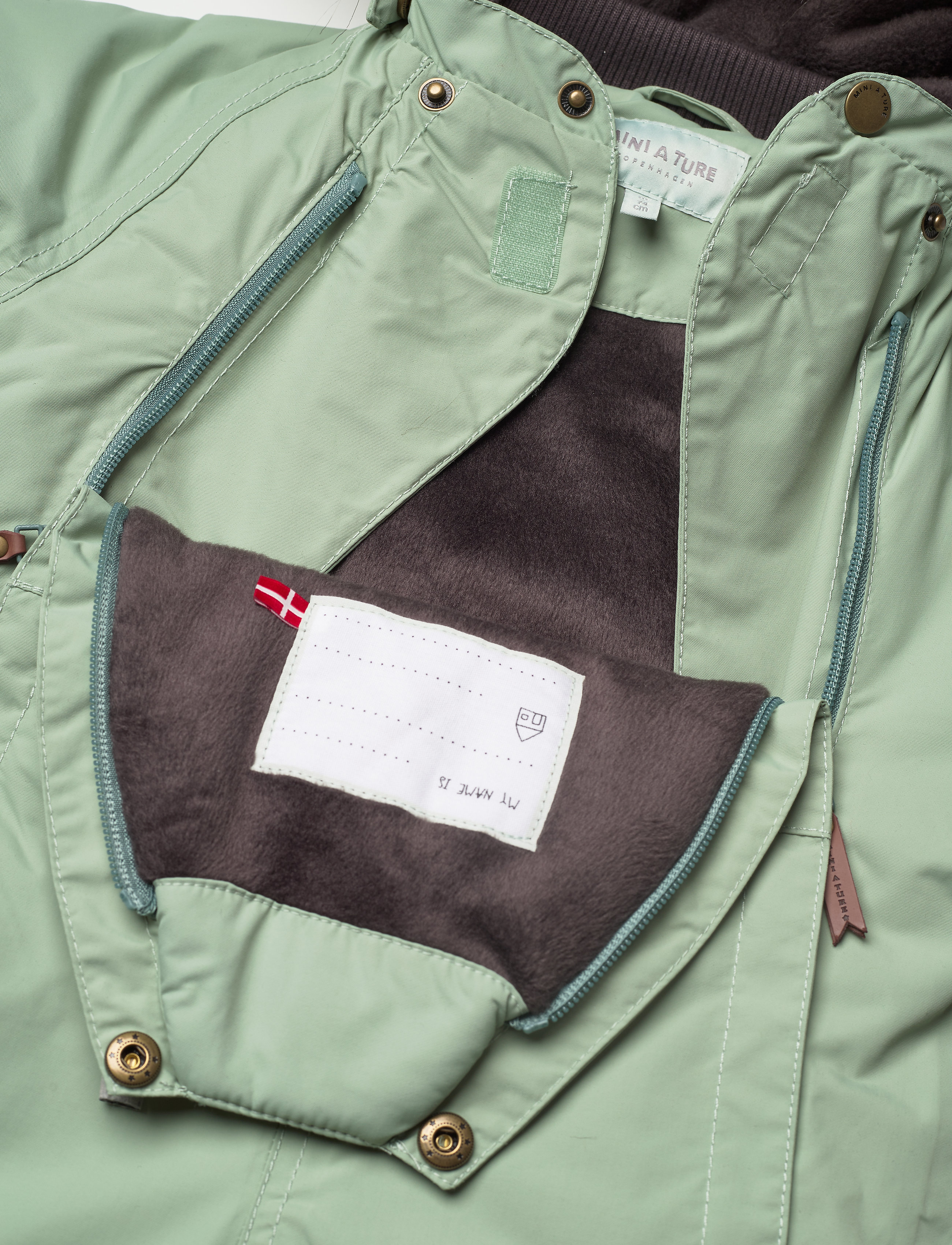 Mini A Ture - Wisti Fake Fur Suit, M - iceberg green - 2