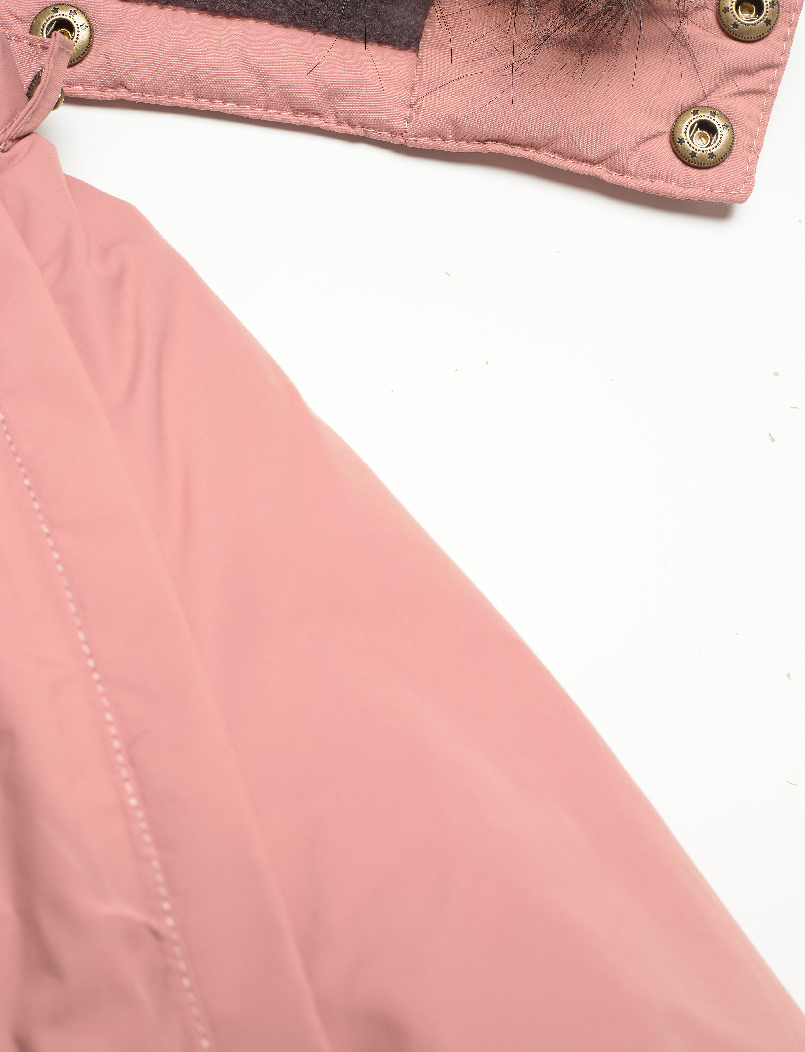 Mini A Ture - Christof Fake Fur Anorak, K - wood rose - 3