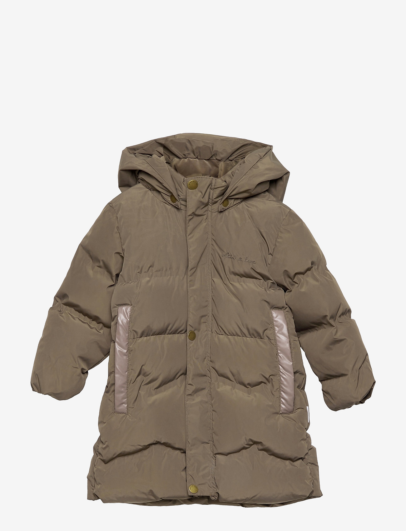 Mini A Ture - Isabelle Jacket, K - daunen- und steppjacken - morel grey - 0