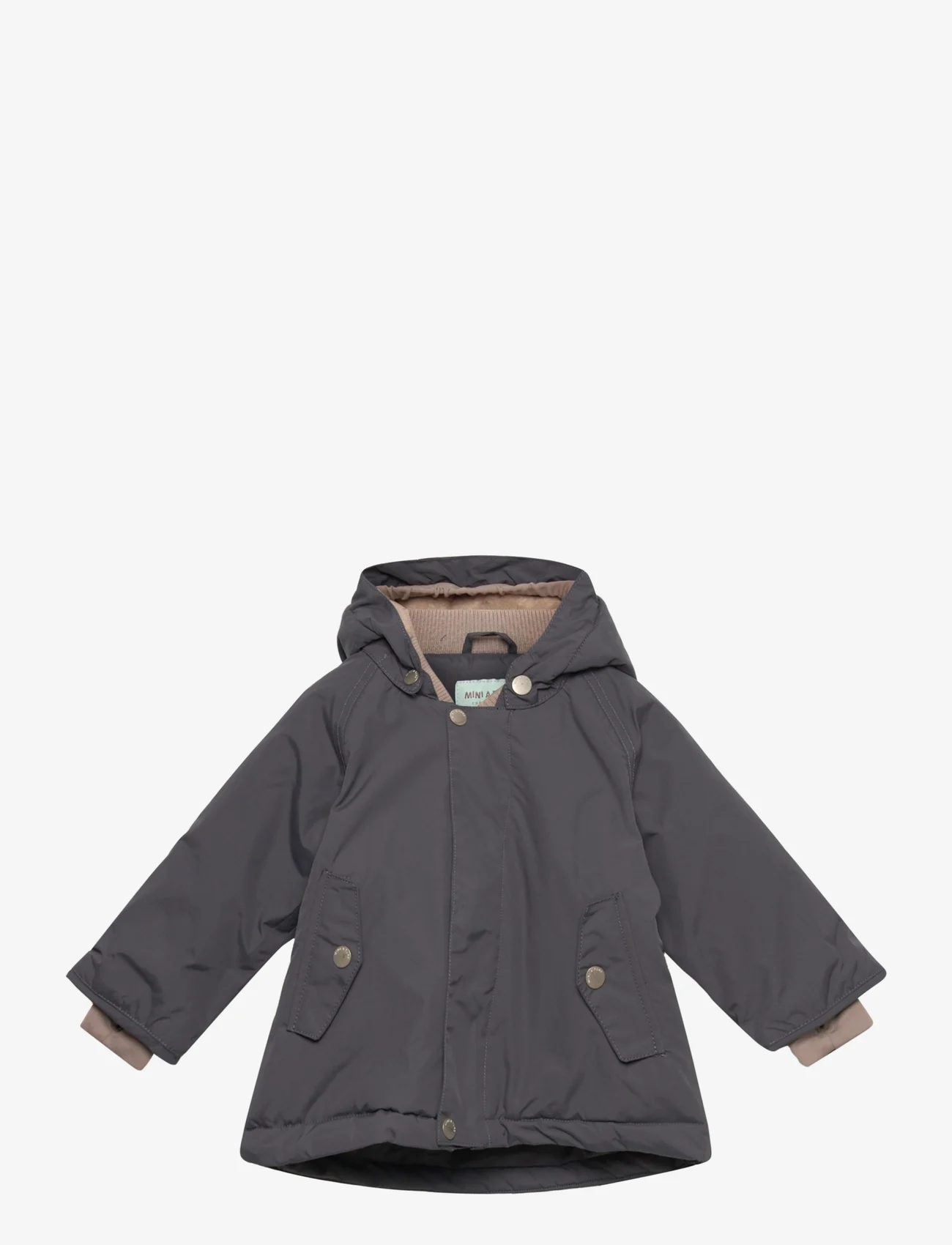 Mini A Ture - Wally winter jacket - shell clothing - forged iron blue - 0