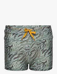 Mini A Ture - Gerryan printed swim shorts - badbyxor - print sea weed camo - 0